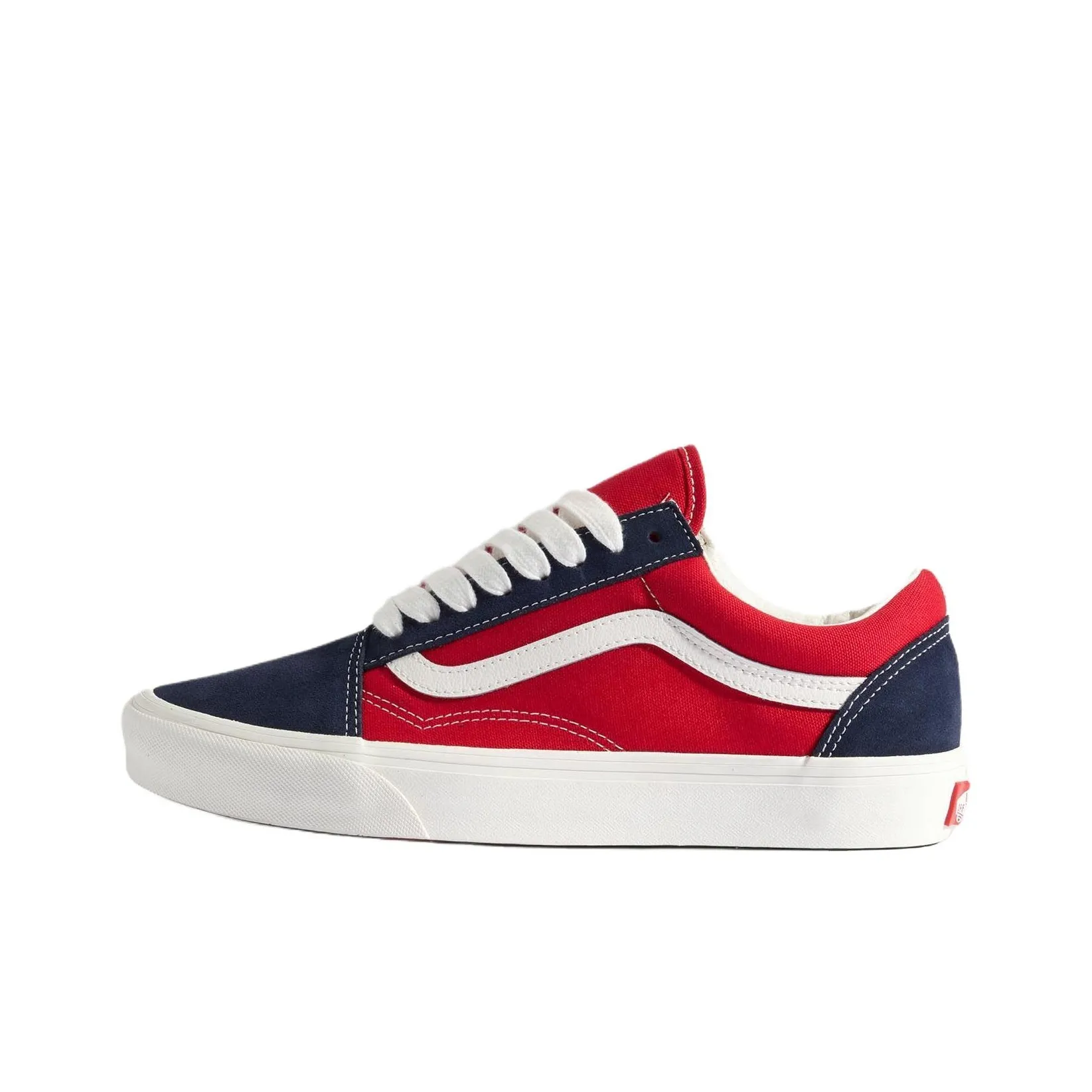 VANS Old Skool Скейтборд Кроссовки Унисекс Красный Синий