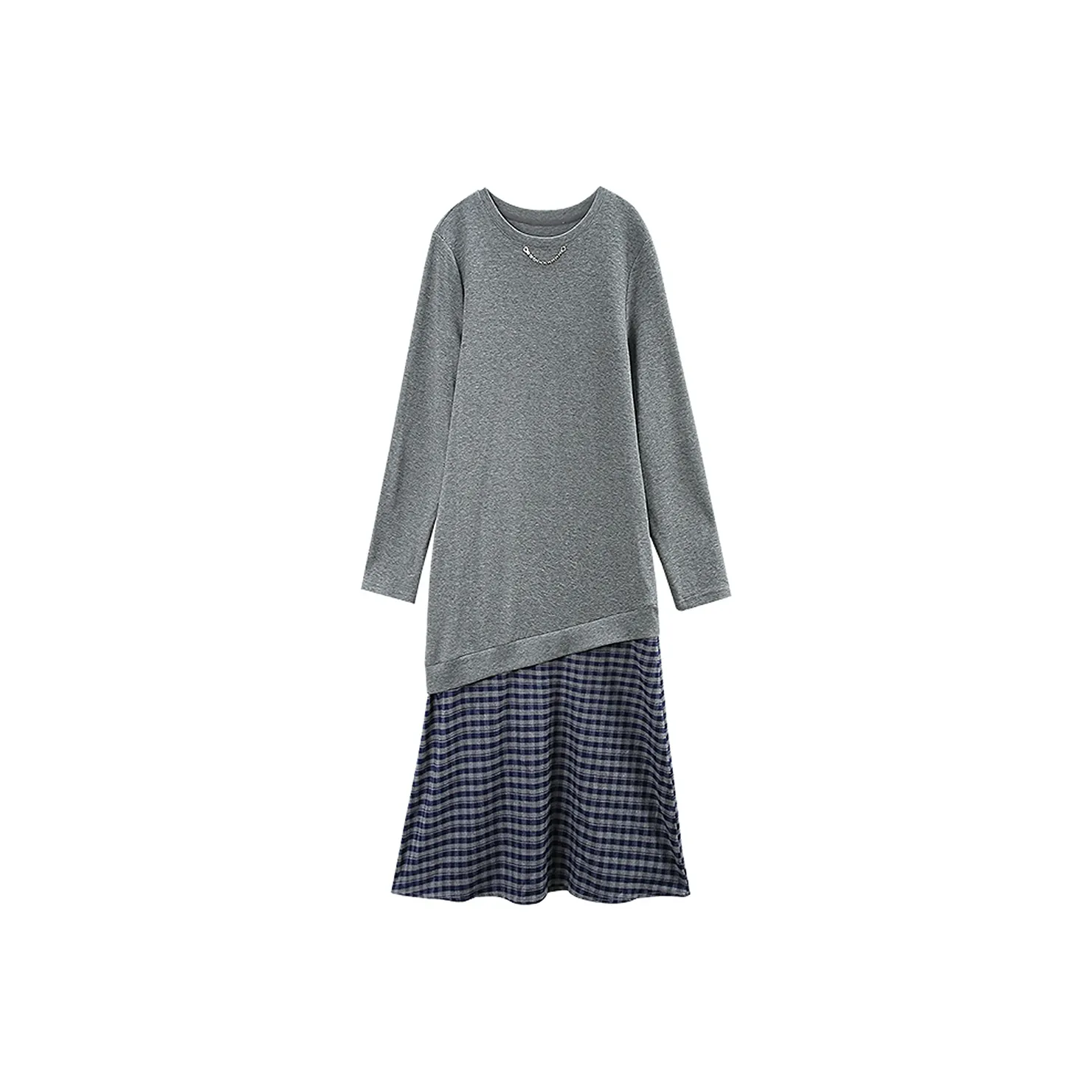 A paradise for awakening Длинное платье с длинными рукавами женское