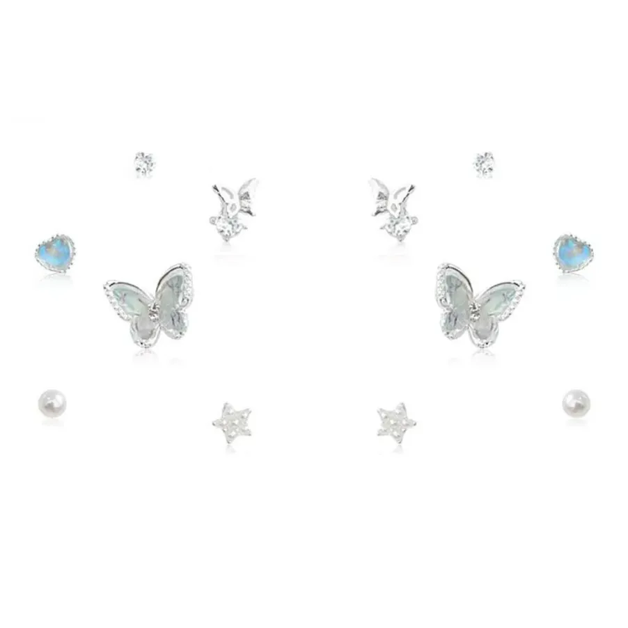 I YOU Alloy Stud Earrings Women's