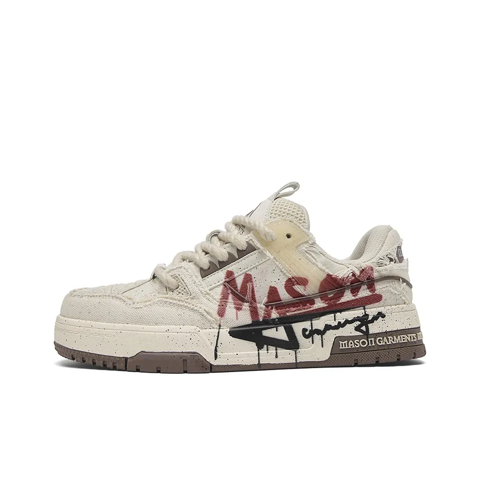 Masongarments Низкий Топ Скейтборд Кроссовки Мужские