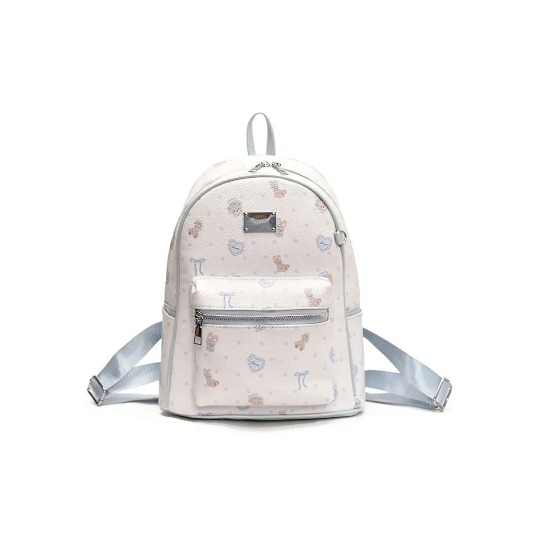 NOMK ПУ (полиуретан) Carry Рюкзак Женские Розовый Синий