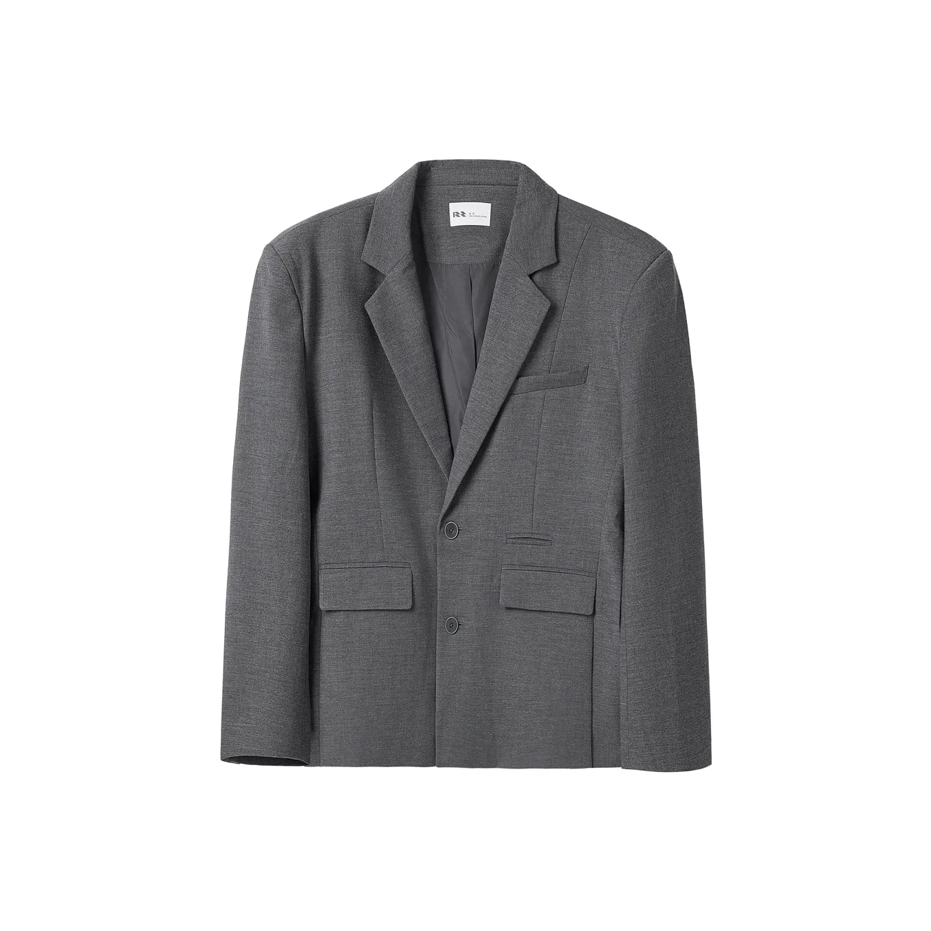 RIVER STONE Светло-серый, Свободный крой, Унисекс, Деловые костюмы