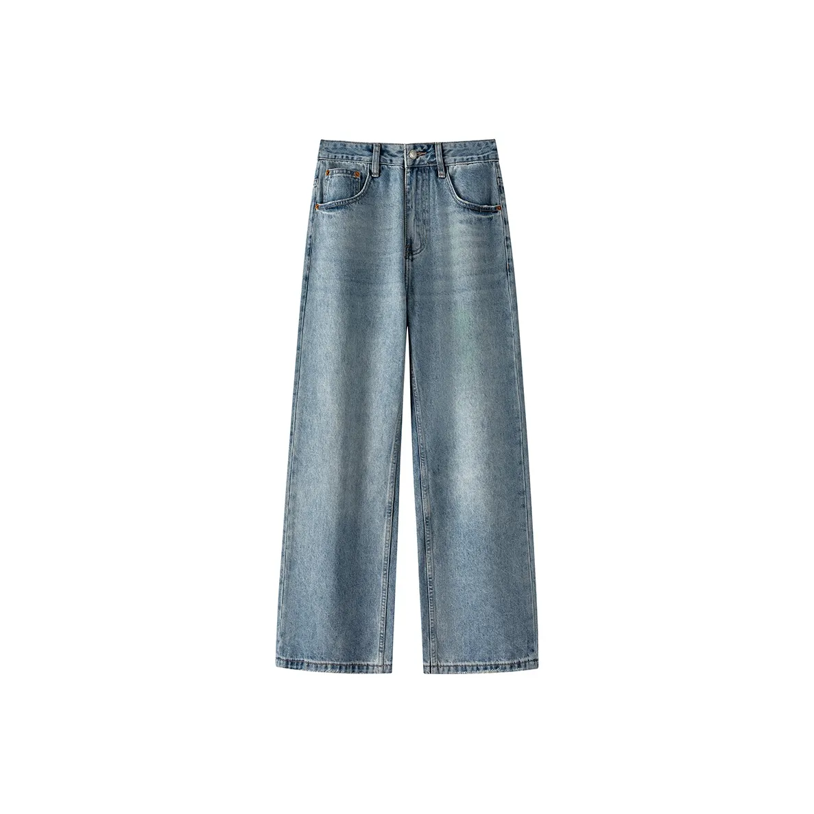 WILLIAM FOX&SONS Винтажные синие унисекс джинсы