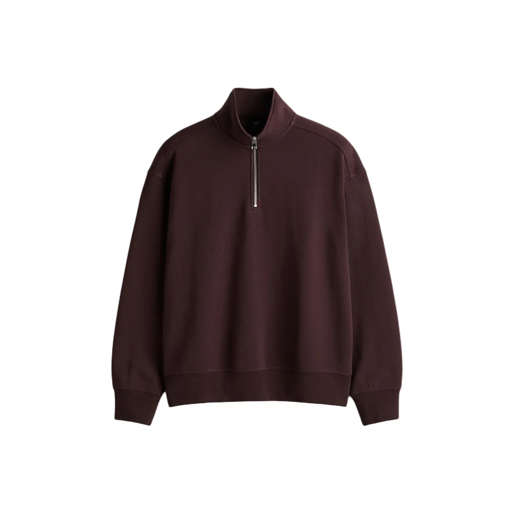 H&M Темно-сливовый Мужской Свитшот