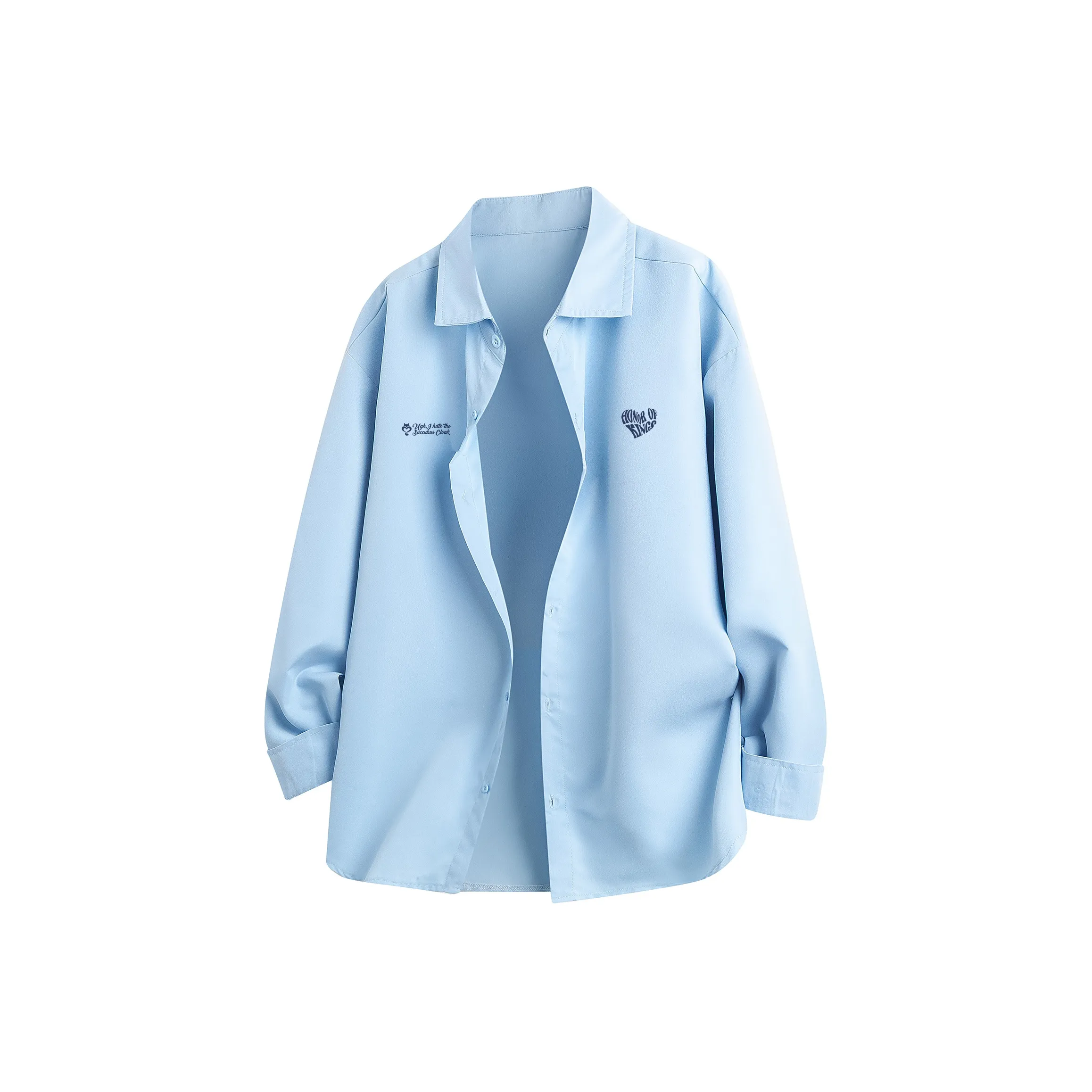 Honor of Kings Рубашка Слоган Секция Унисекс