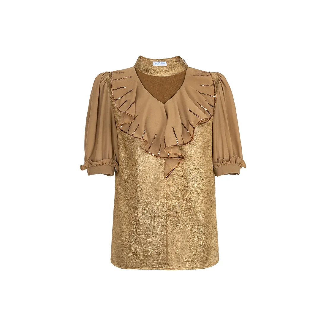 Tang Xi Золотые Женские Рубашки