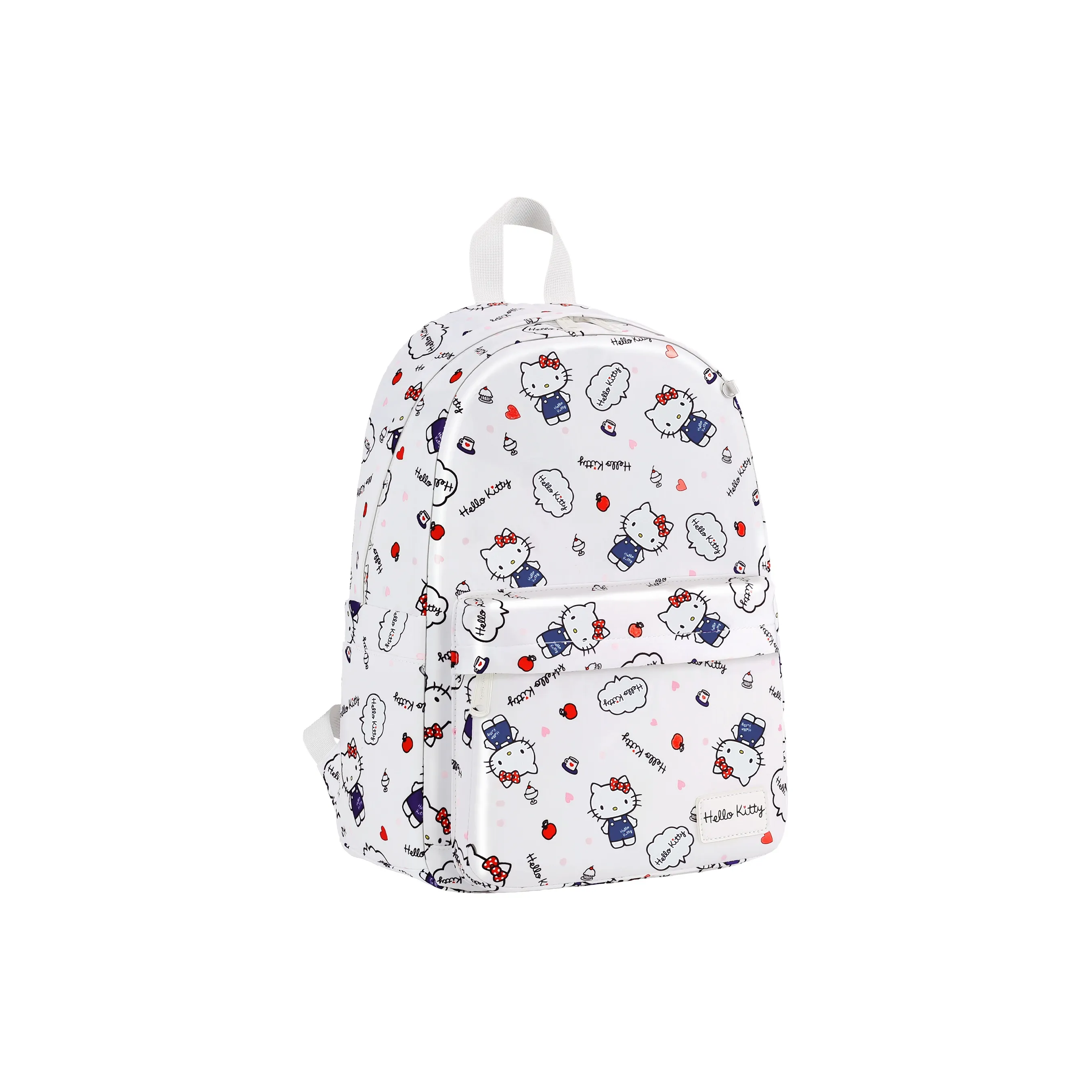 Sanrio Polyester Non Collision Позиционирование стиля Рюкзак Средний Женский Молочный Белый