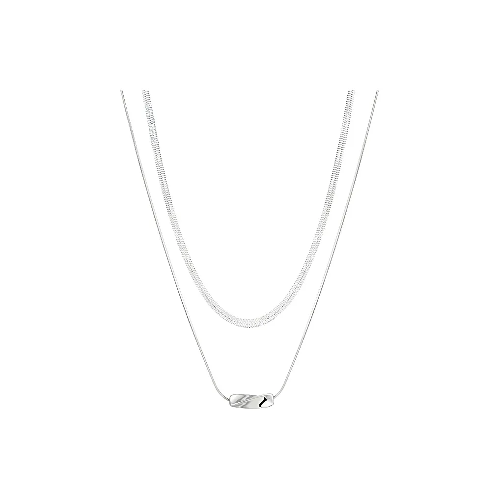 FUYOU Ожерелья из титанового сплава Женские