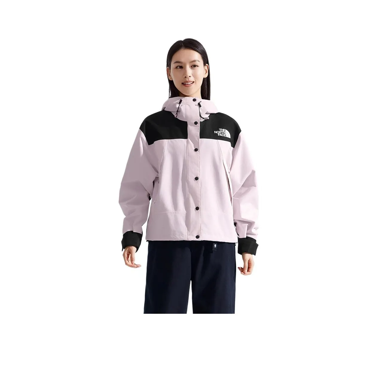 THE NORTH FACE Icon SS25 Поход Водонепроницаемый Ветрозащитный и Устойчивый к Износу Ветровка Женская