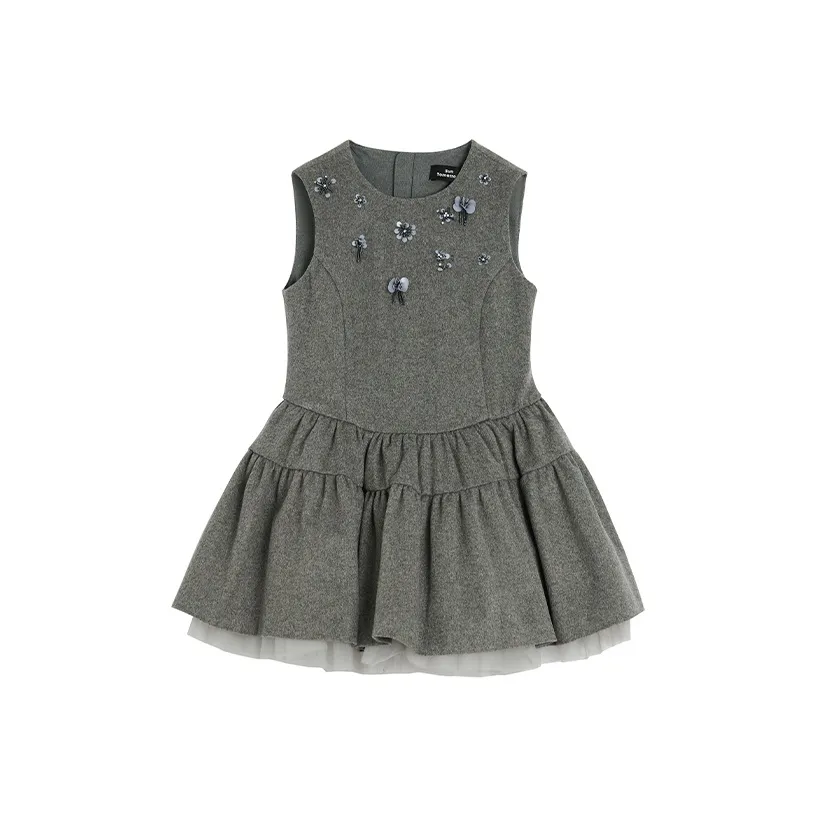 SUNTOMORROW Платье 2025 Фотиния Серый Подростки