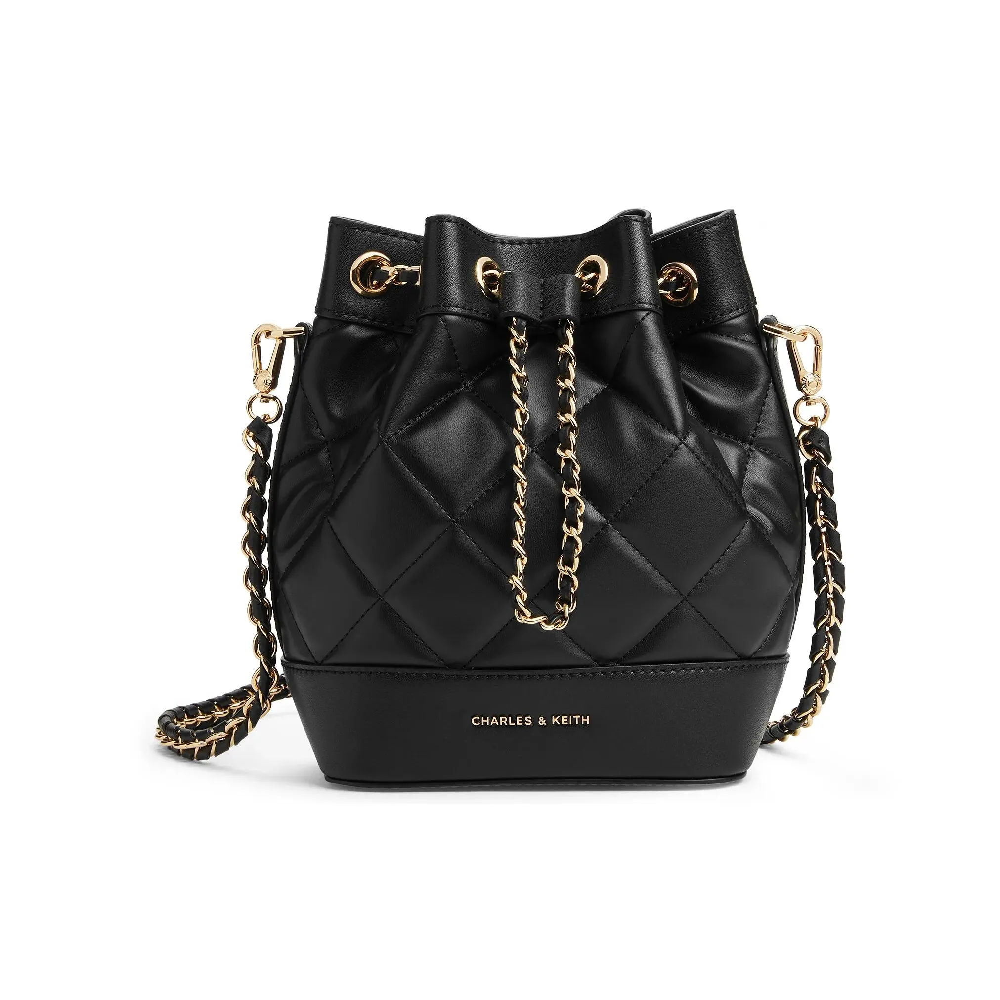 CHARLES KEITH ПУ (полиуретан) Сумка через плечо Средняя Женская Многоцветная