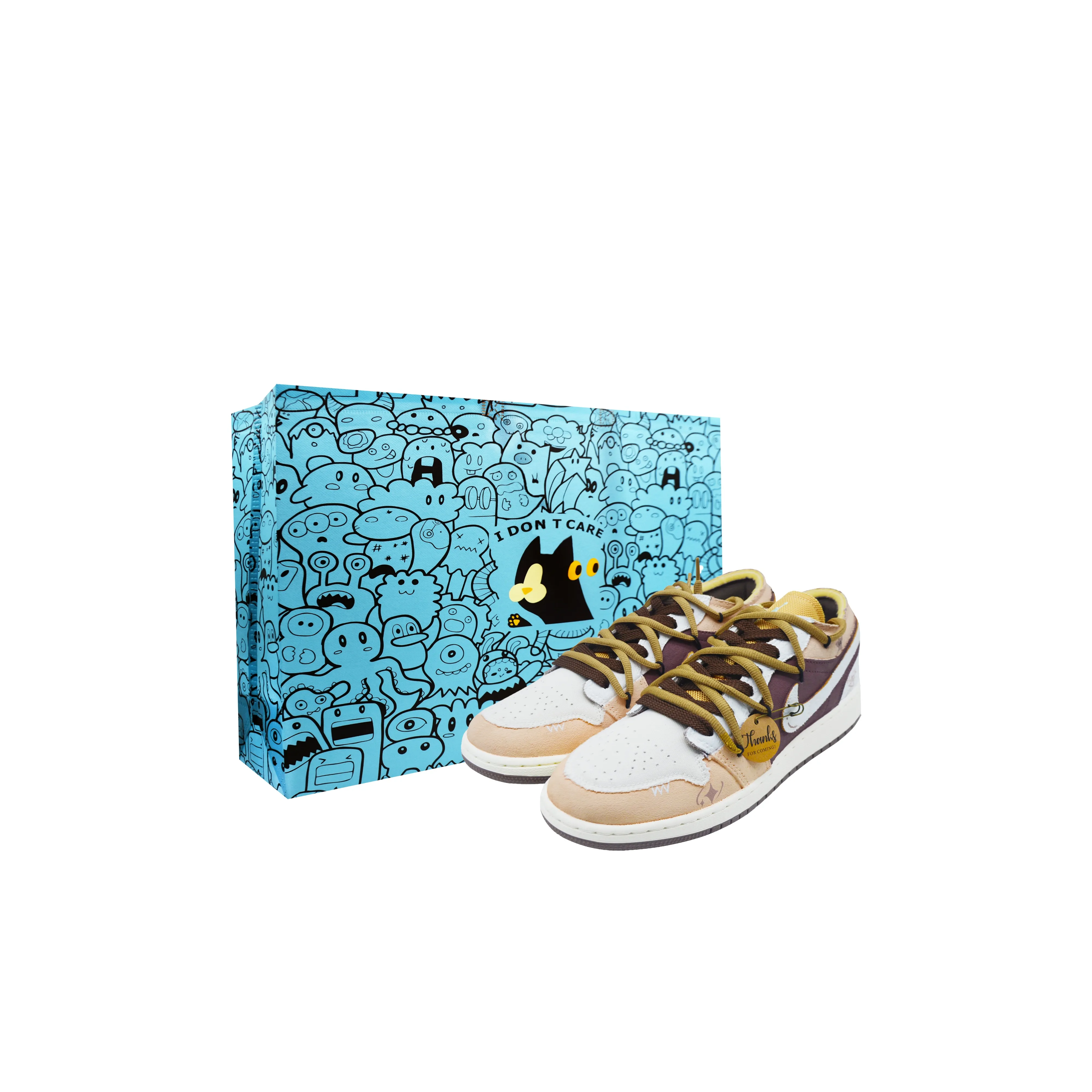 Jordan Air Jordan 1 Mocha Sweet Star Low Top Детские баскетбольные кроссовки Coffee Teenagers