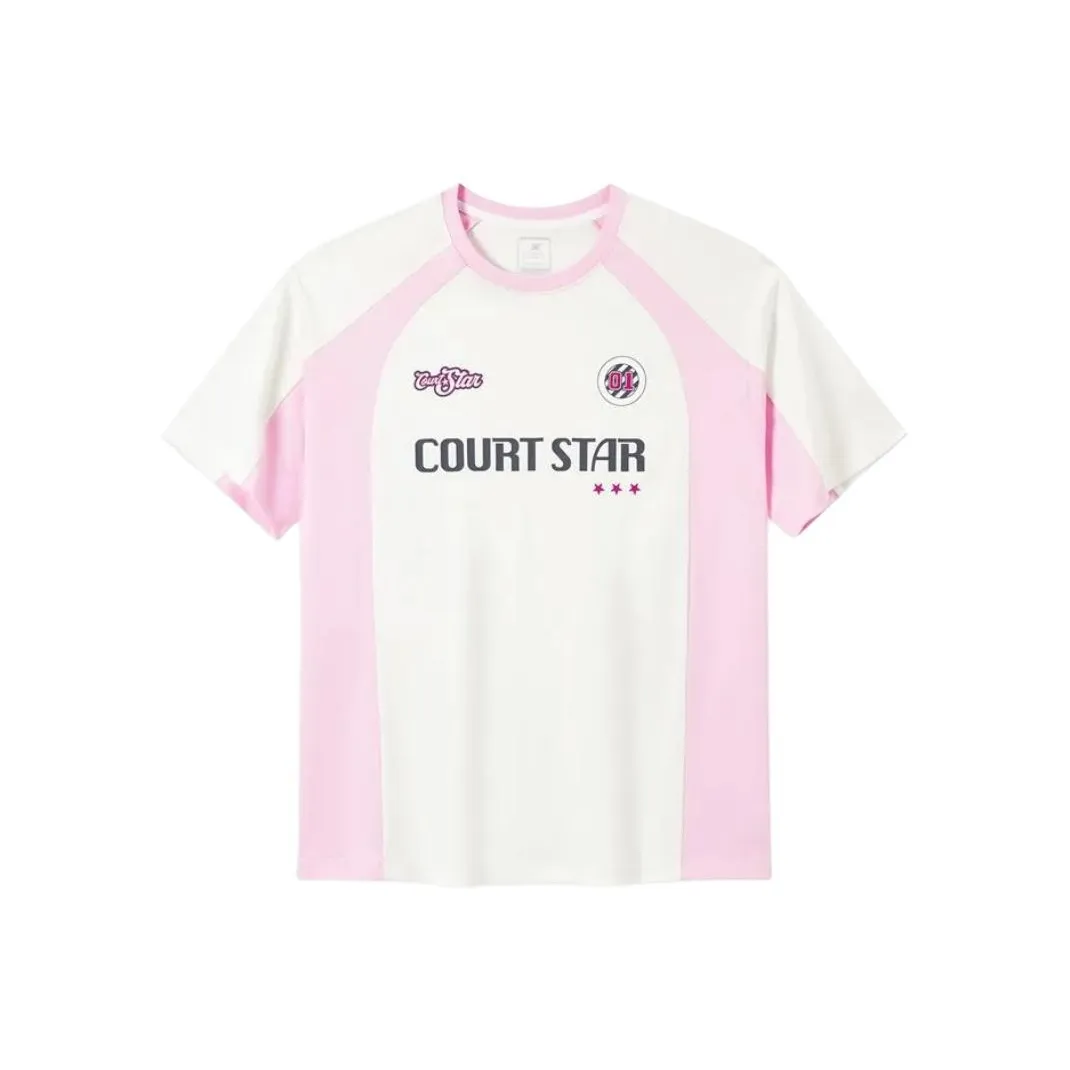 XTEP Rain Covered Белый/Снег Fox Розовый Женские T Рубашки