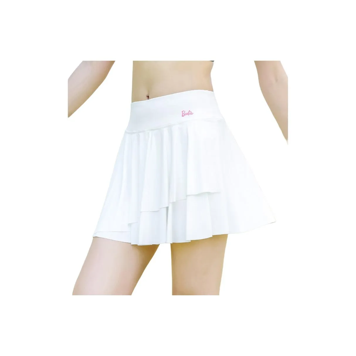 Барби Белый Женские Юбки для Йоги