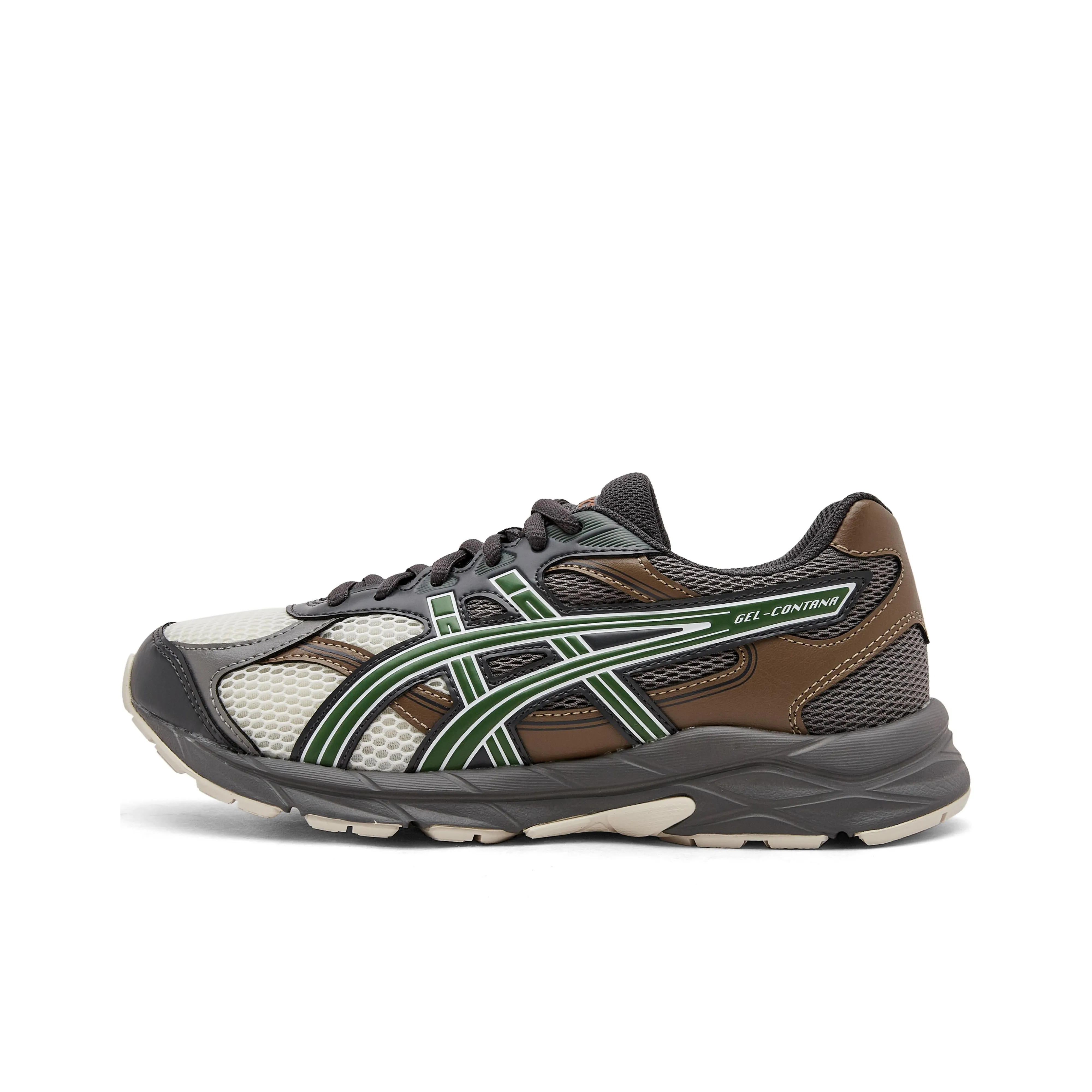 ASICS RUNNING KIDS CONTEND Series Легкие амортизаторы Детские беговые кроссовки Серебряный Подростки