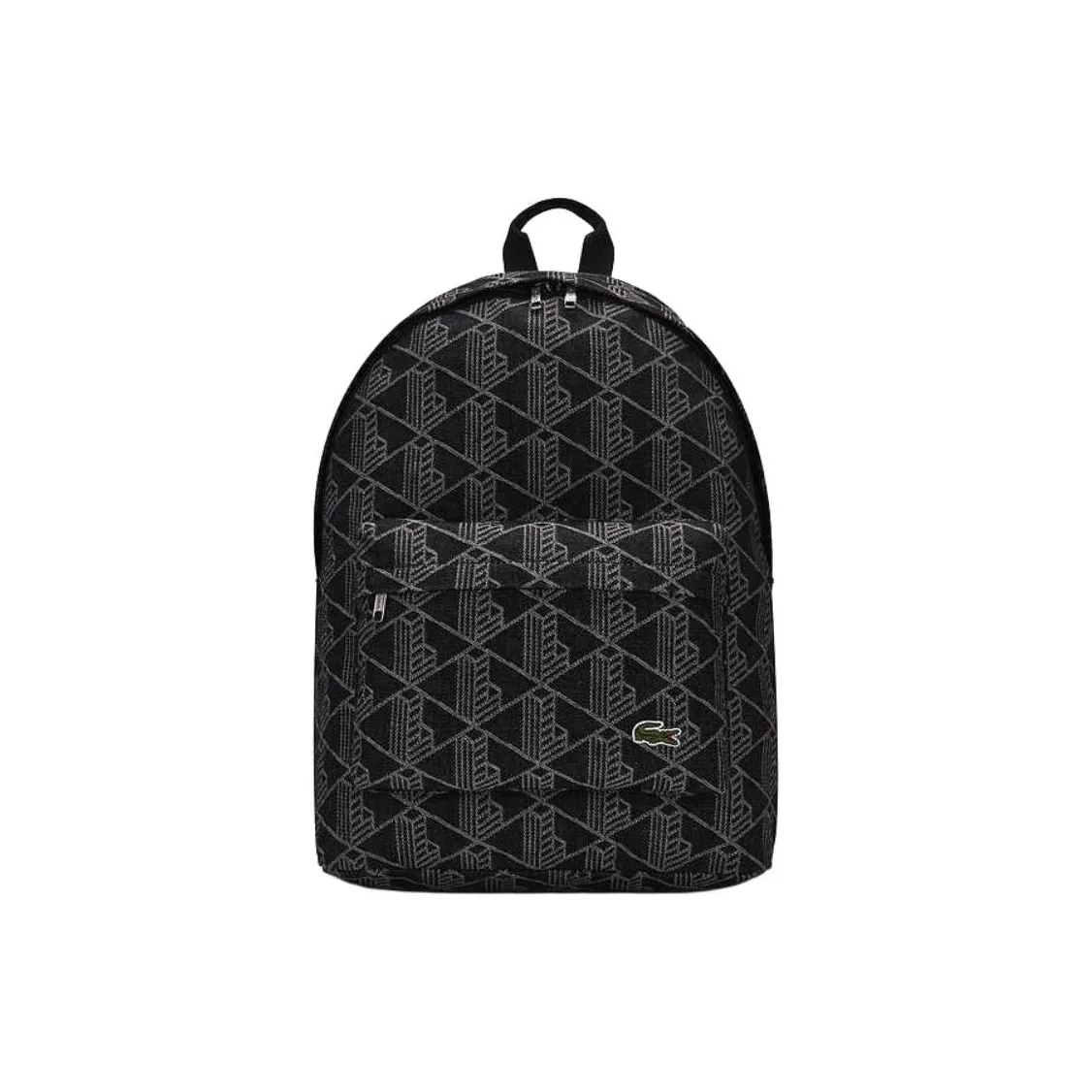 Рюкзак большой емкости унисекс черный сотрудничество с LACOSTE