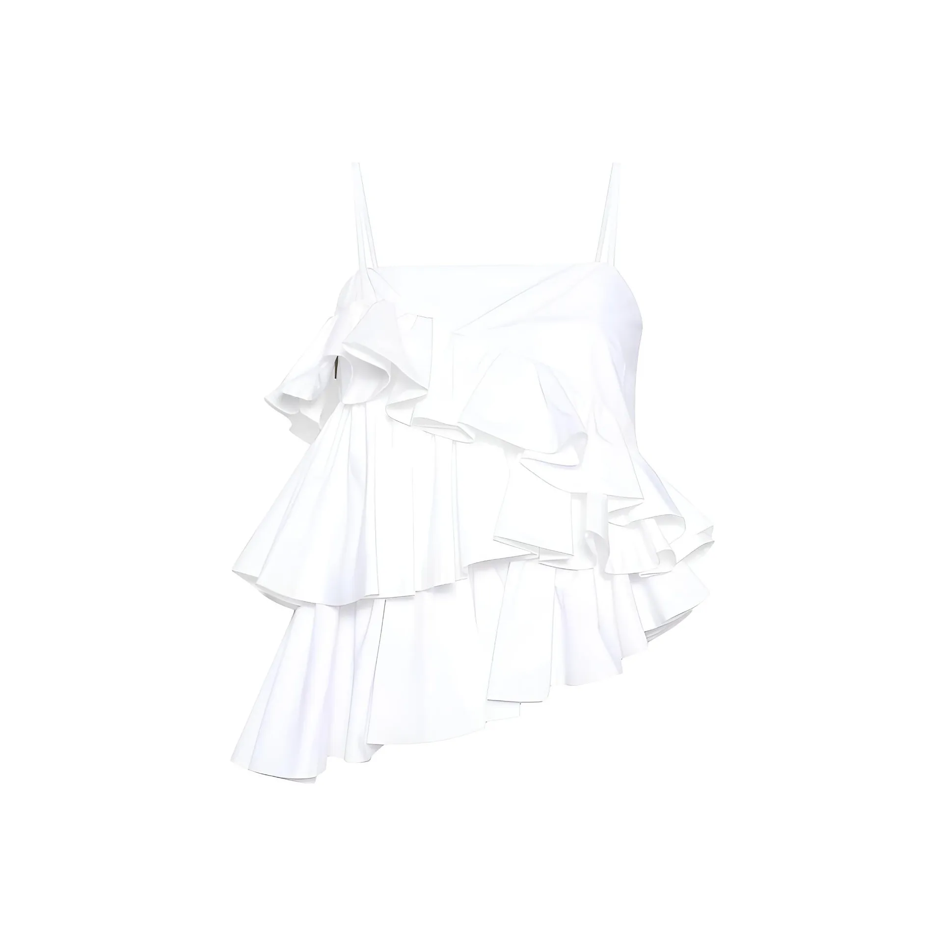 MSGM Белые Женские Камисоли