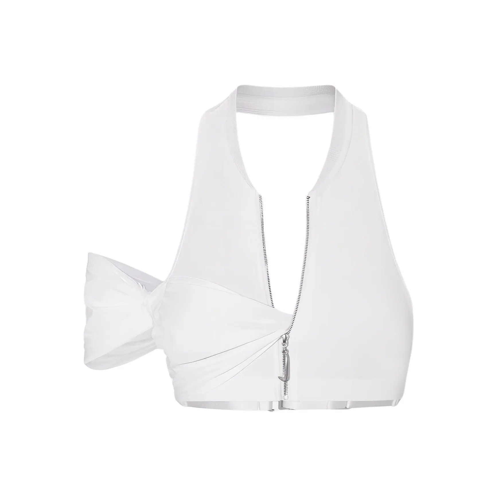 Nike X Jacquemus Asymmetric Crop Top