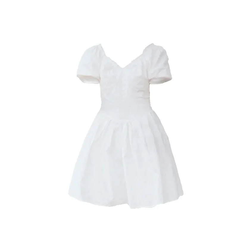 XIAOLIZI Белые Женские Платья без Рукавов