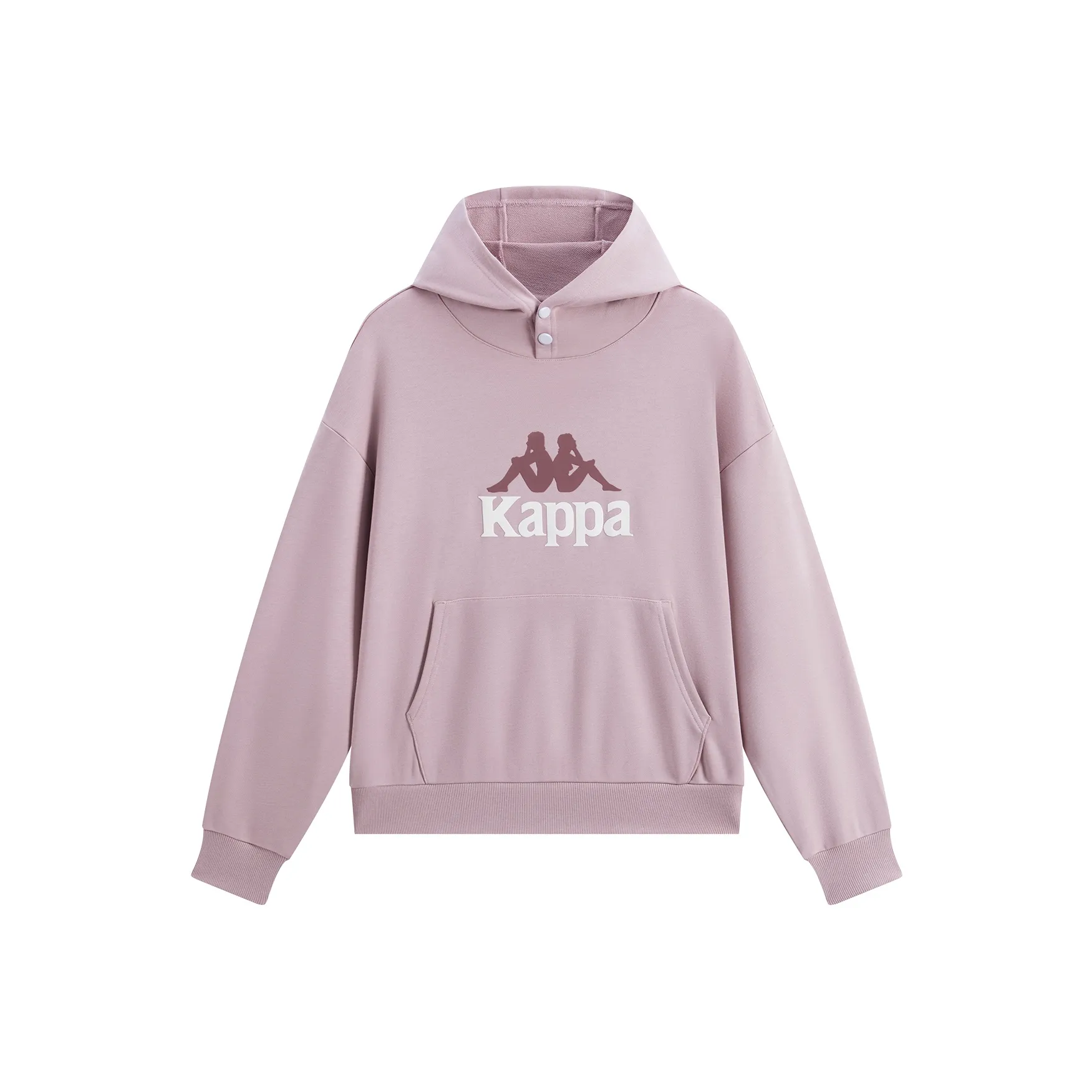 KAPPA PLAYER Толстовка Унисекс Серый Розовый