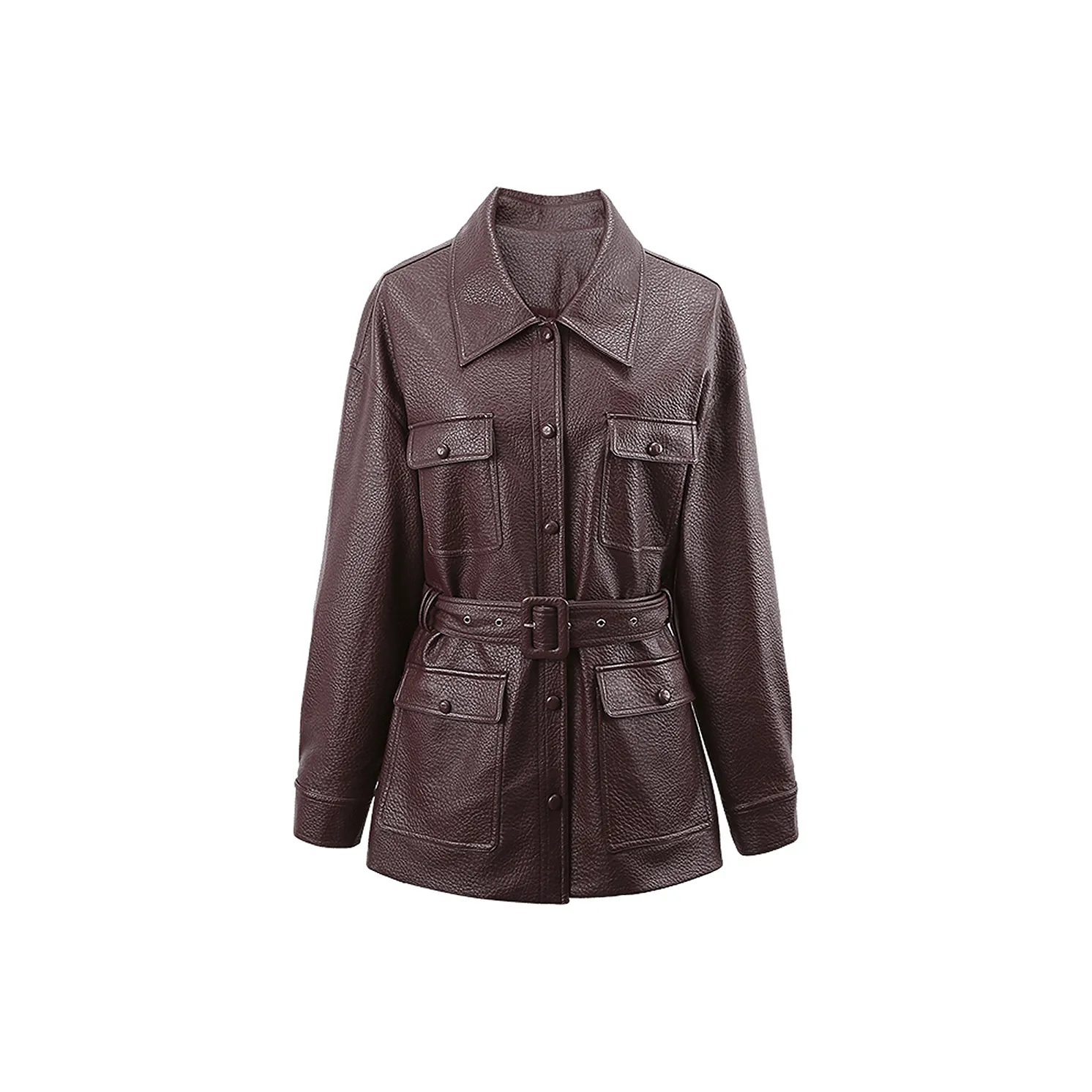 A paradise for awakening Кожа Куртка Женские