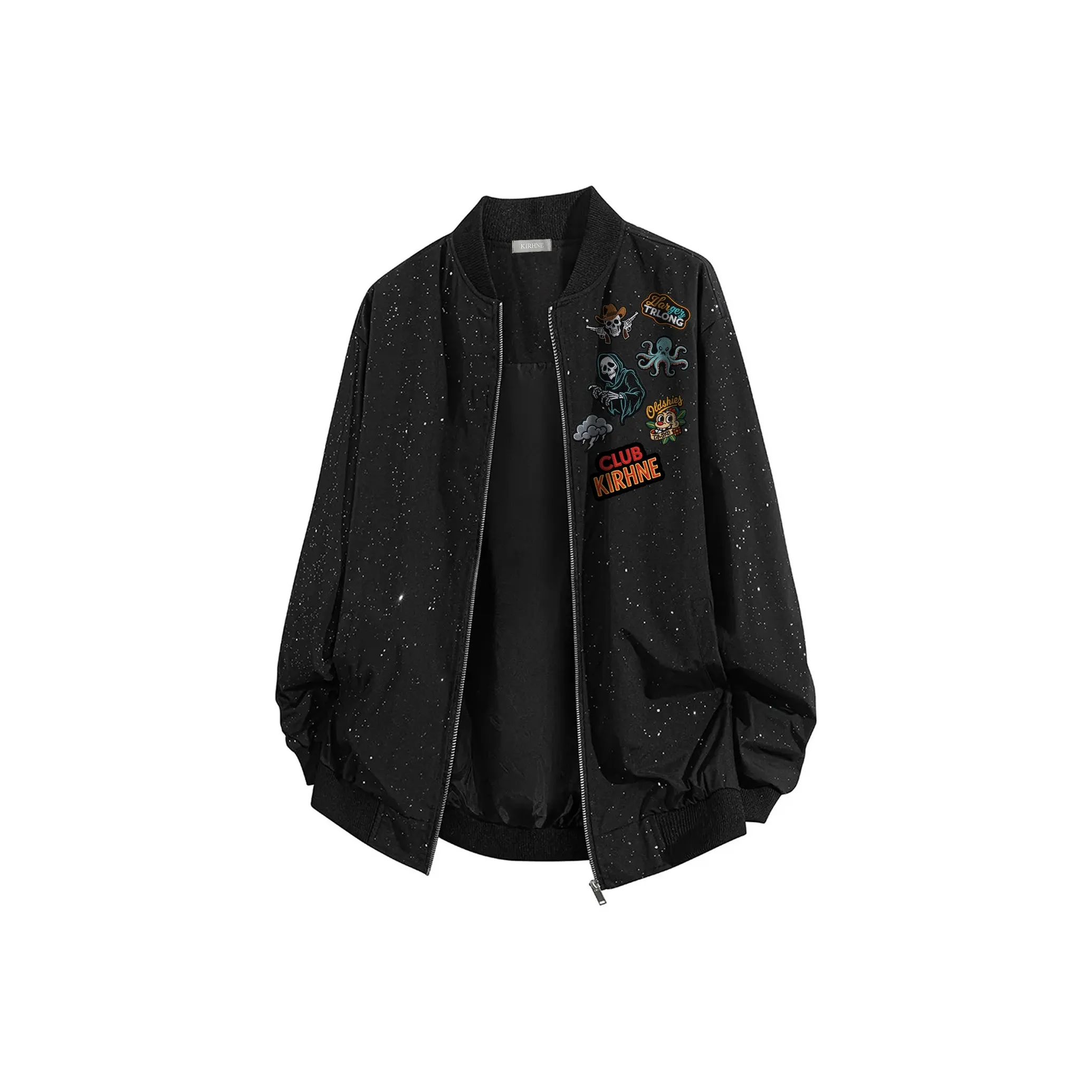 KIRHNE Black Baby'S Breath Унисекс Куртки