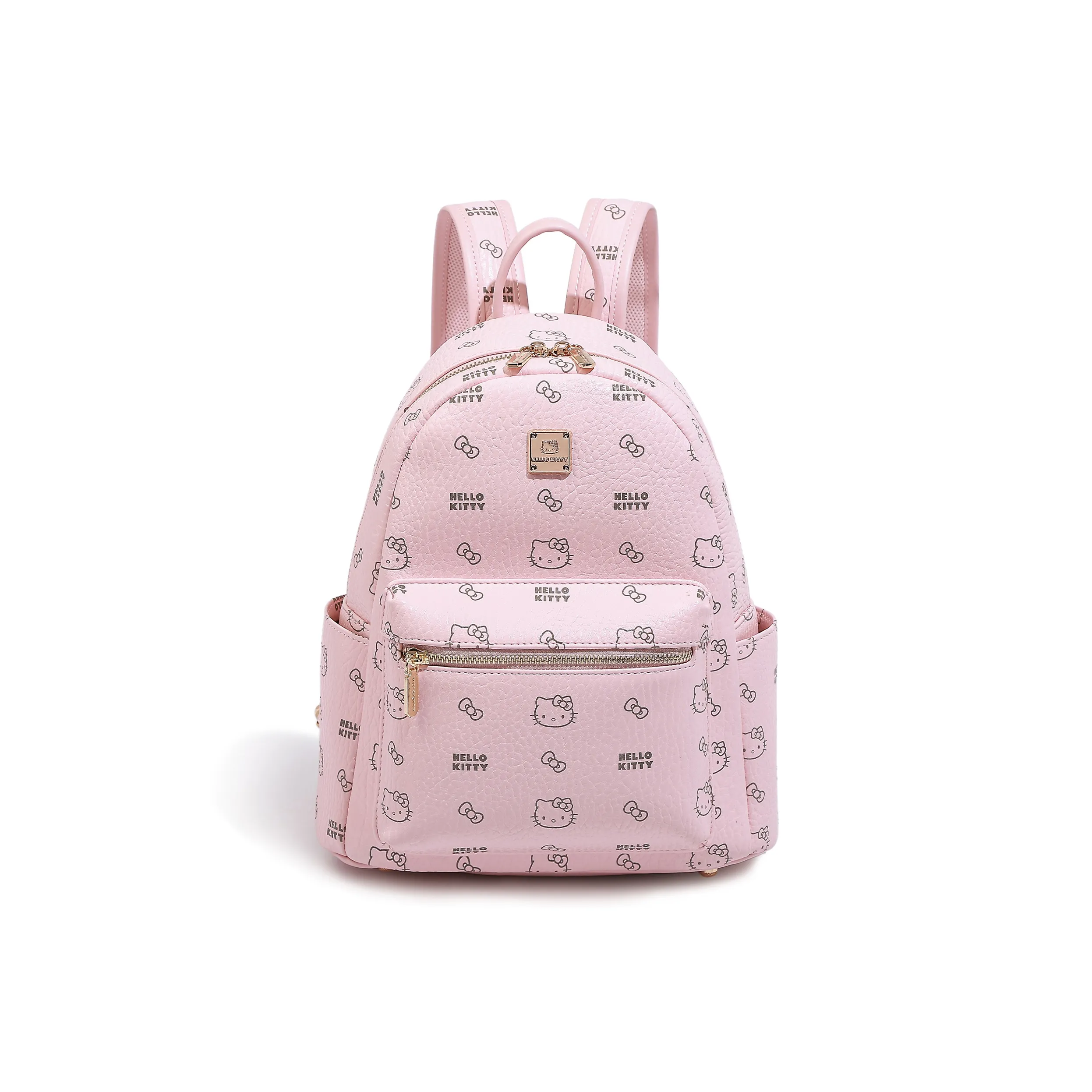 MESUCA Sanrio Hello Kitty Series PU Backpack Women's Pink/Brown/Milk Tea