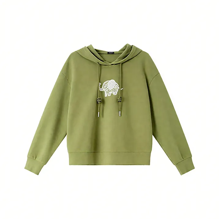 LUYOUYE Зеленый кардамон Женский свитшот