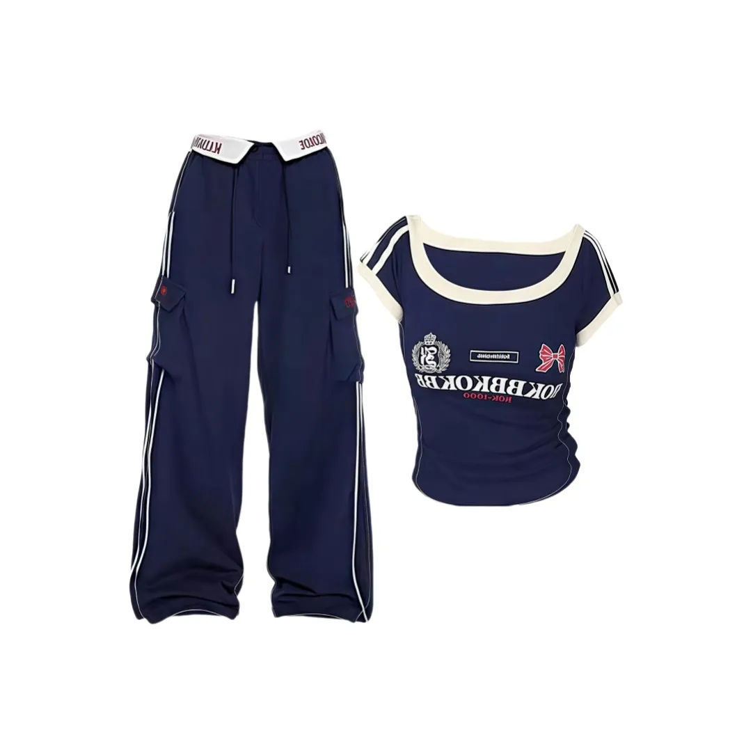 Nathania Темно-синий Женские Повседневные костюмы