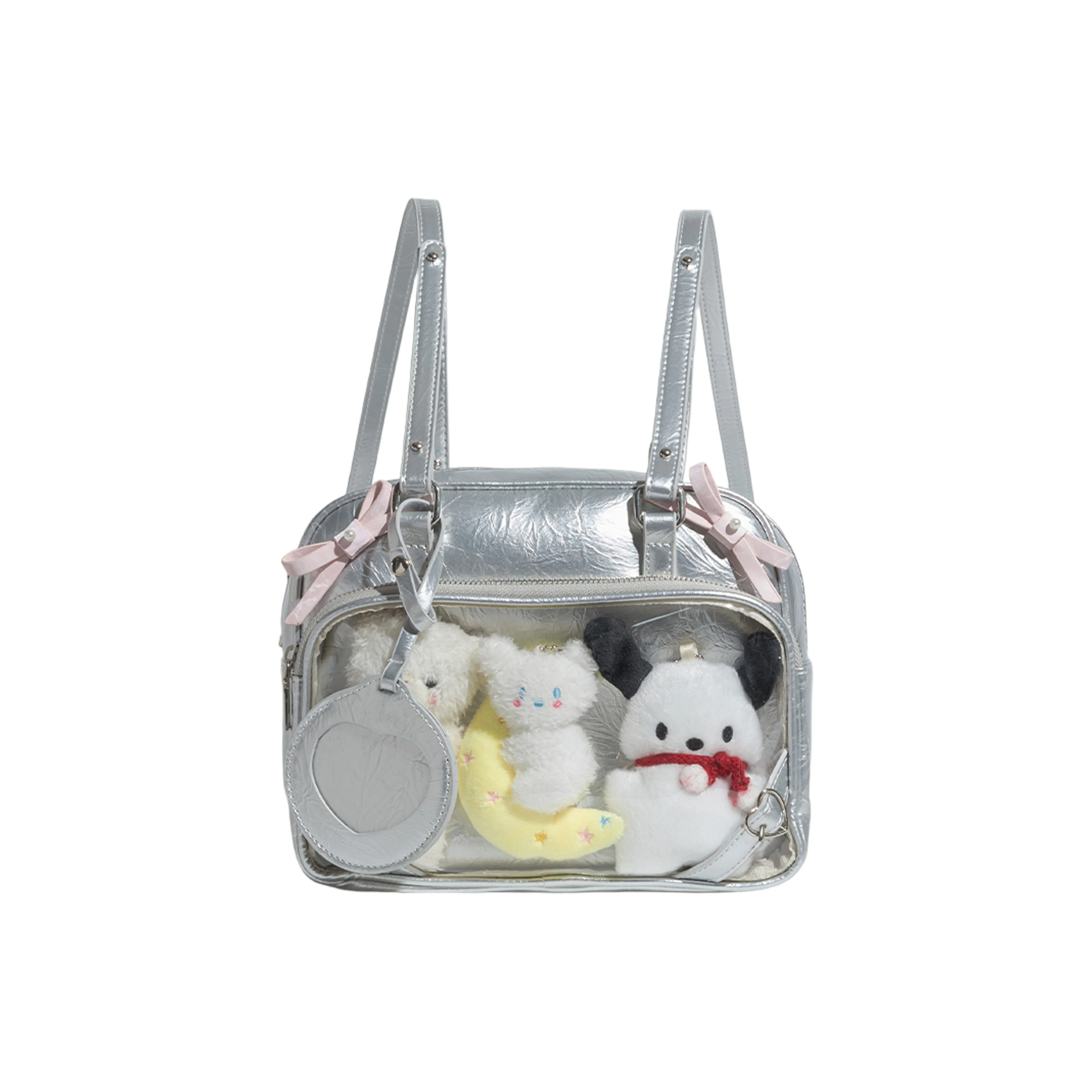 CARTELO ПУ (полиуретан) Ит-Сумка Женская Серебряный Черный