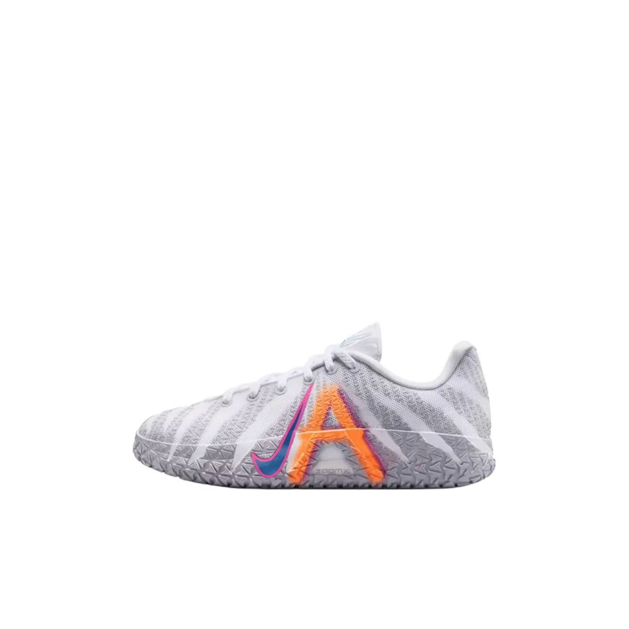 Nike Ja Morant 3 Low Топ Детские Баскетбольные Кроссовки Серый Оранжевый Унисекс