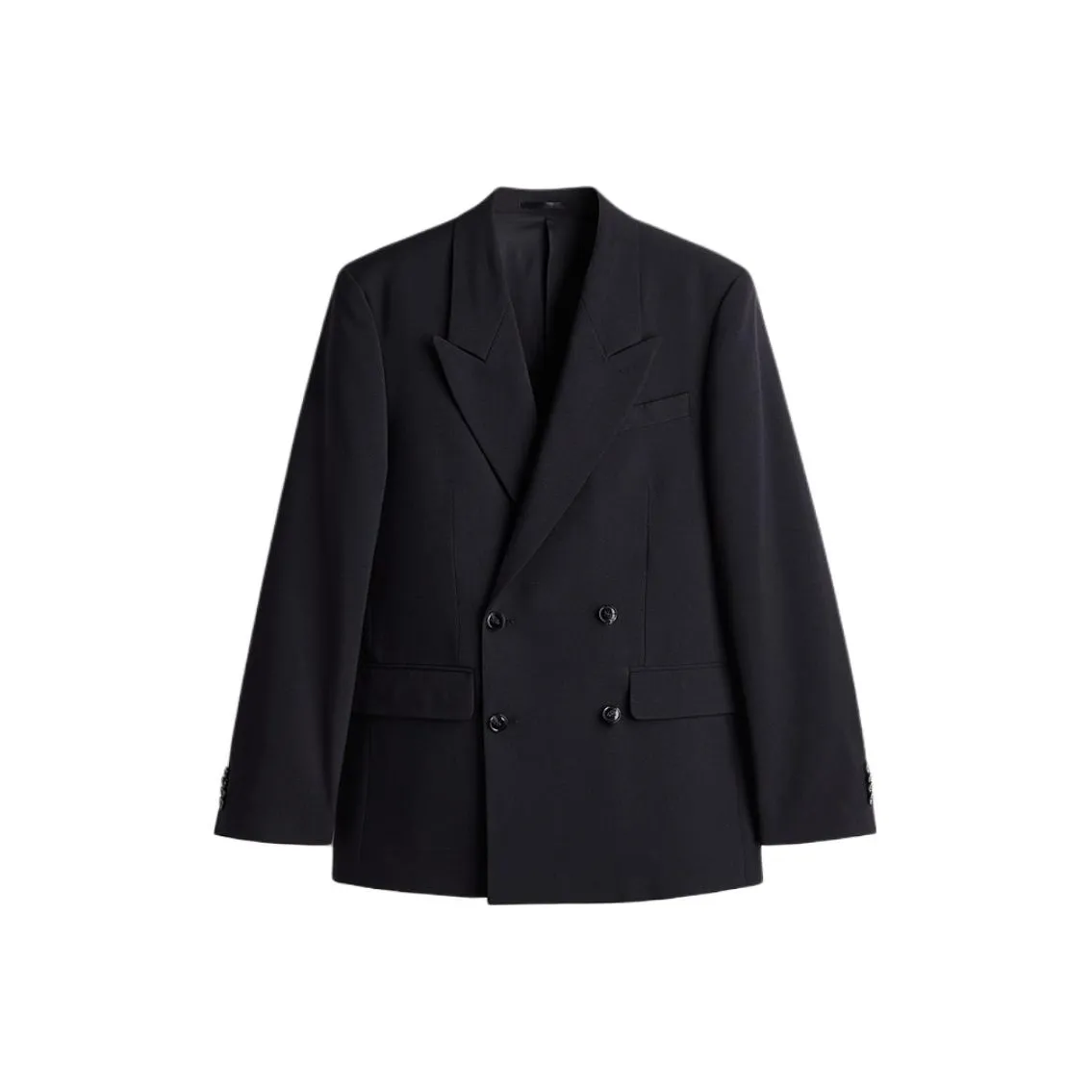 H&M Морской Синий Мужской Деловые Костюмы