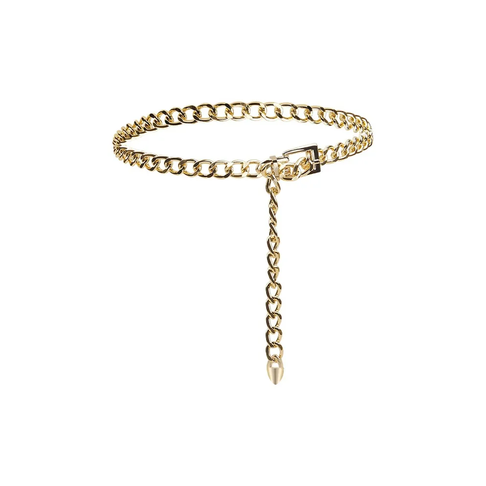 Lanza Цепь с широким ремешком сплав женский ширина 1 см