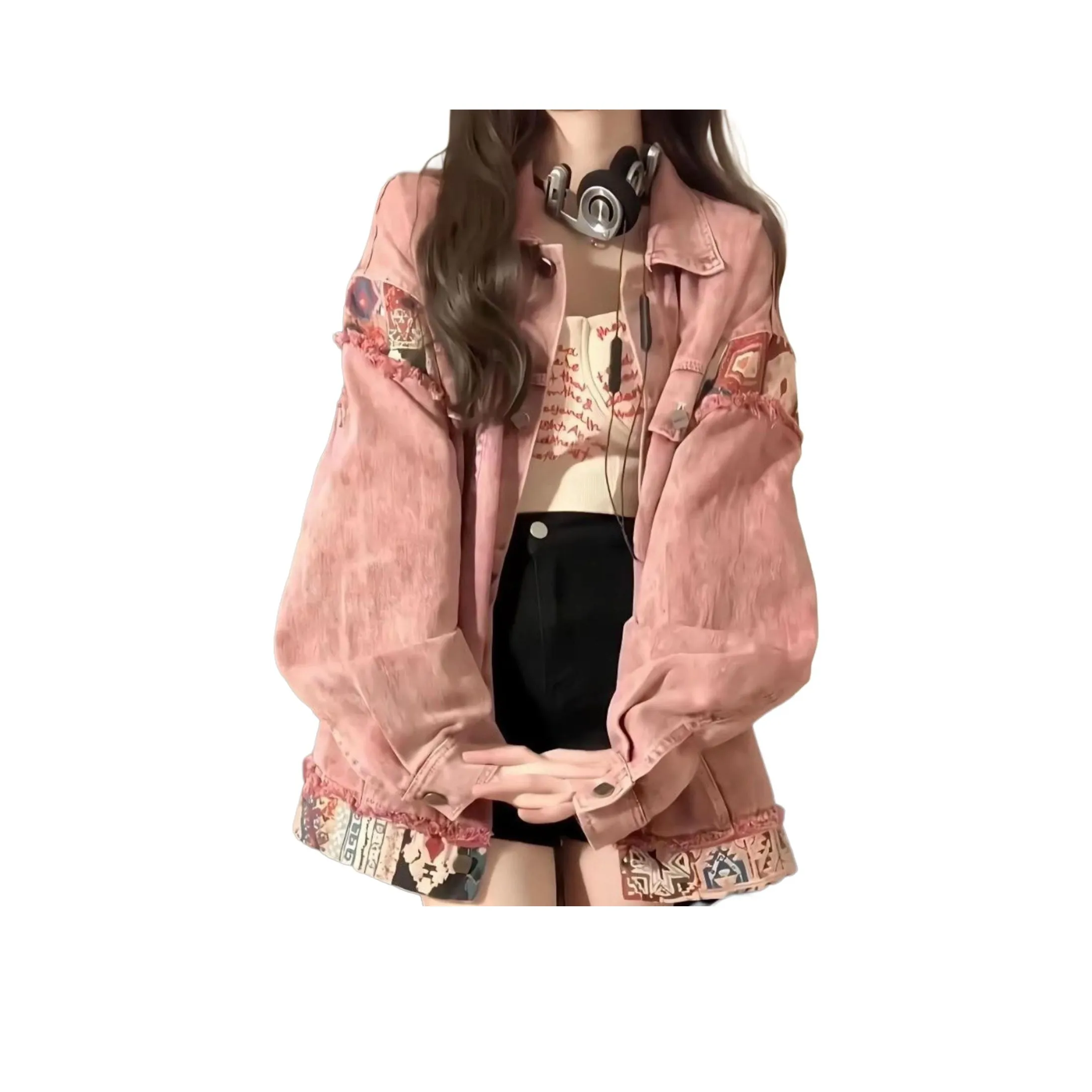 Mu Qingqing Denim Jacket Women's