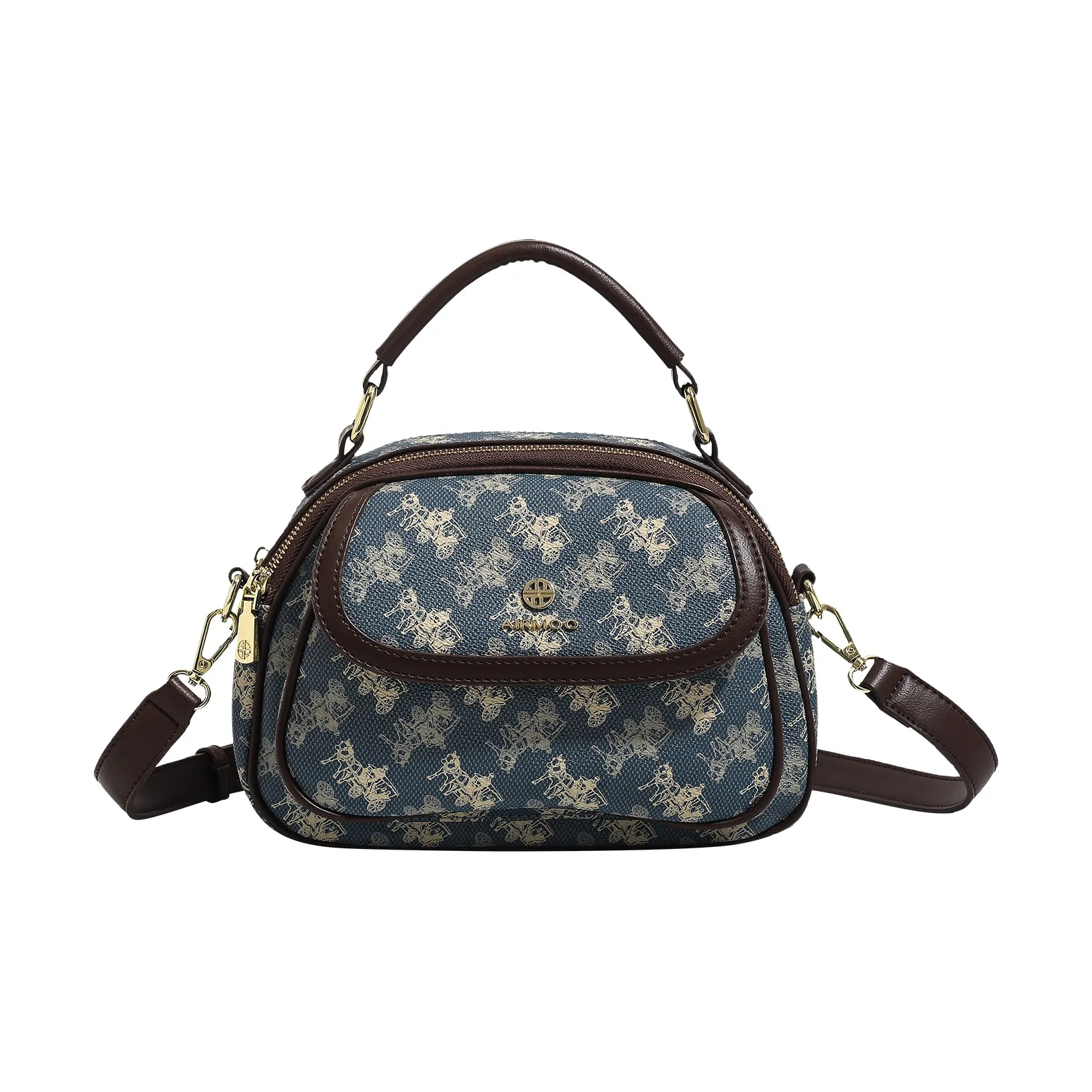 SMILE FOCUS PVC Сумка Стандартная Женская Синяя