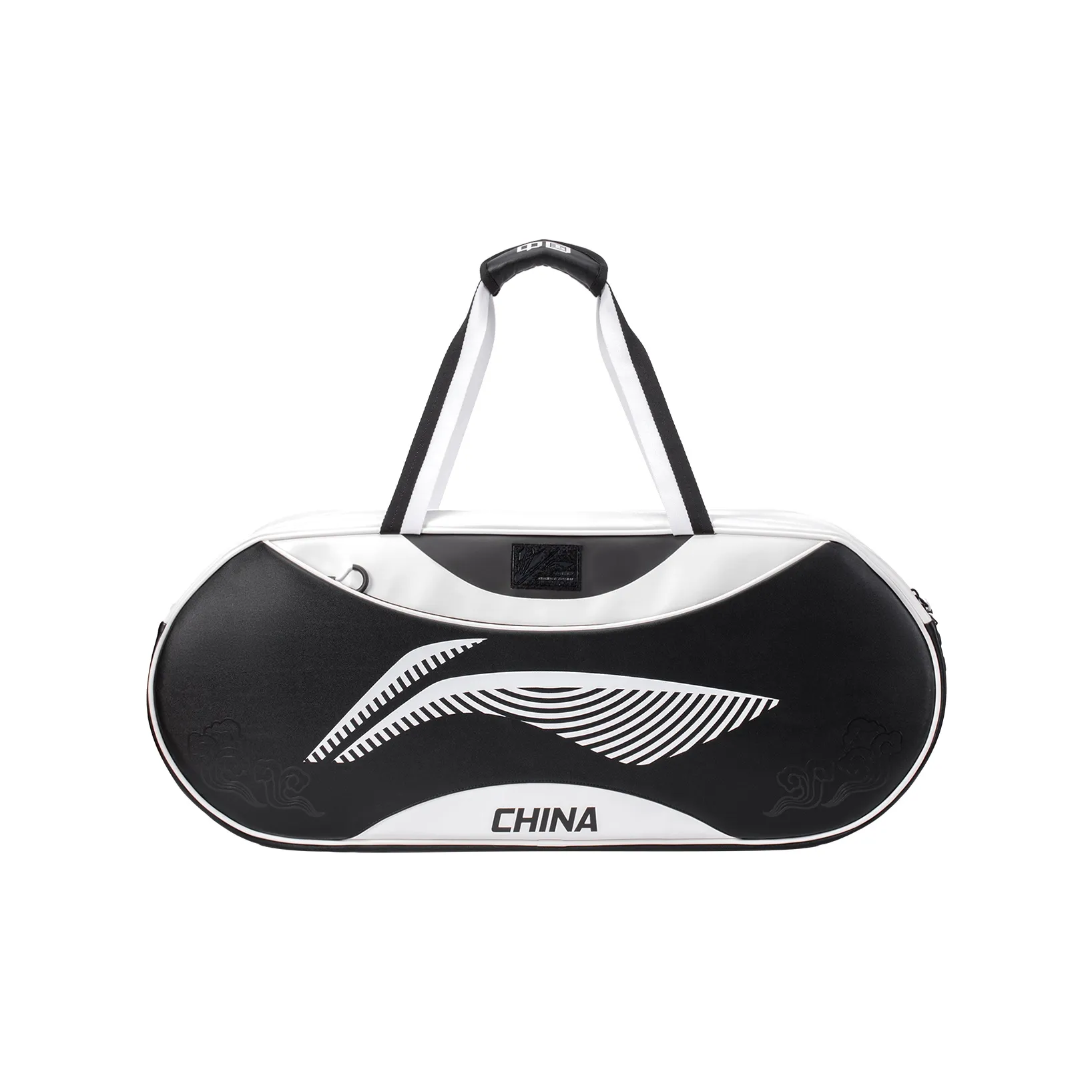 Лайнер Color Block Design Travel Storage Bag Unisex Black White