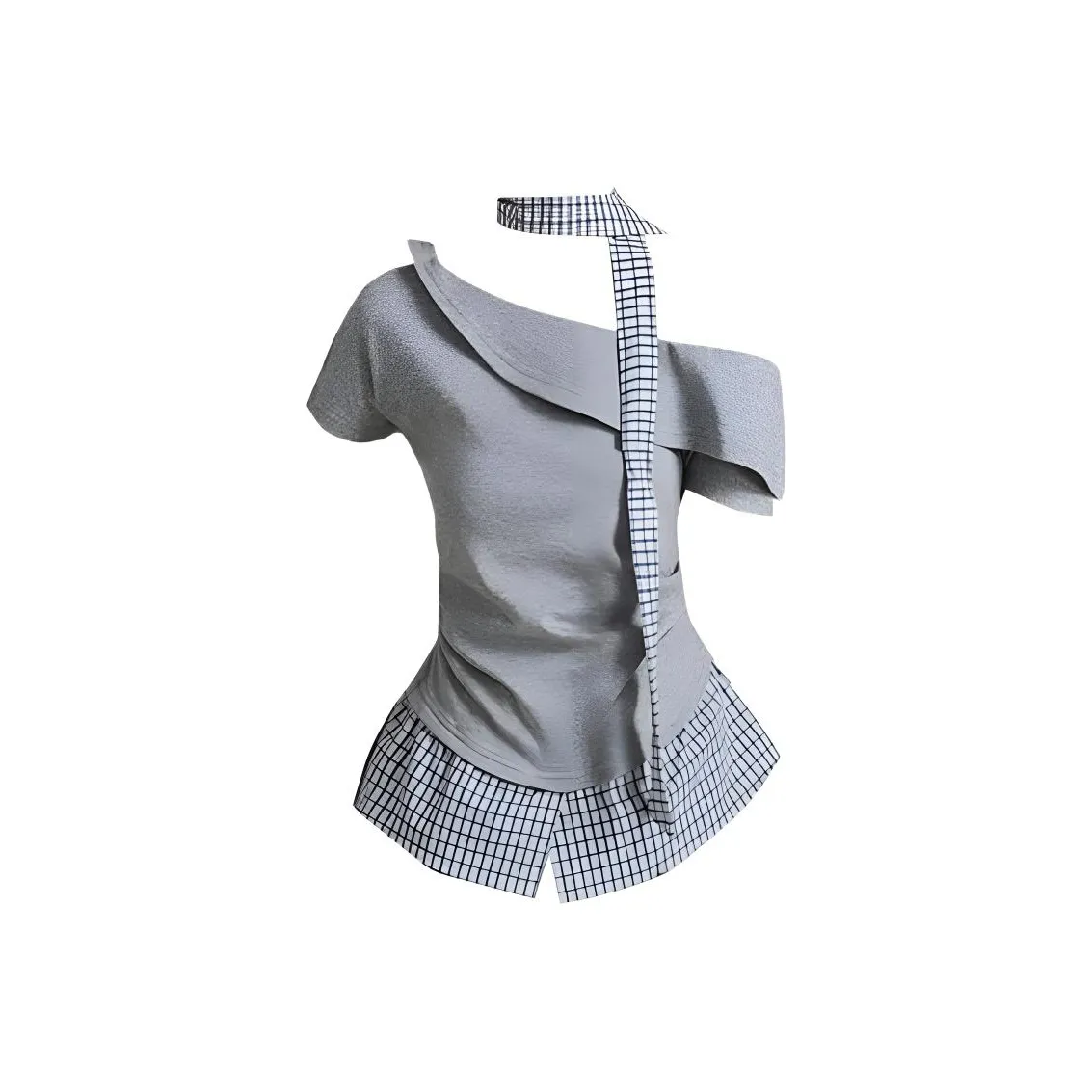 IUNOP Серые Женские T-рубашки