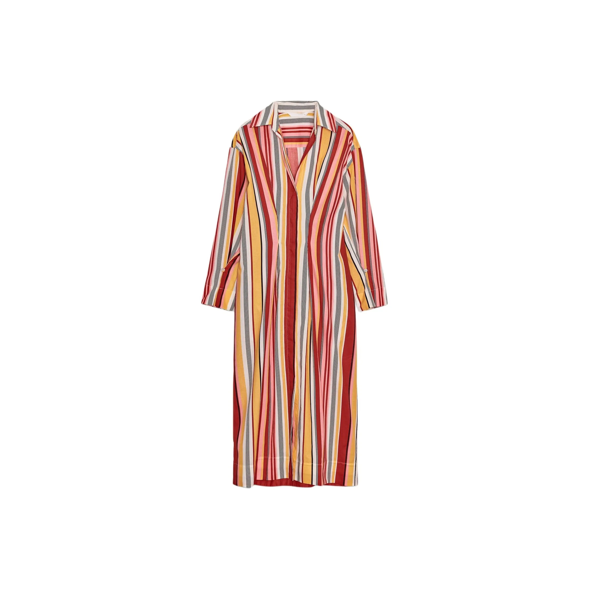 ZARA ZW Series Длинное платье с длинными рукавами женское