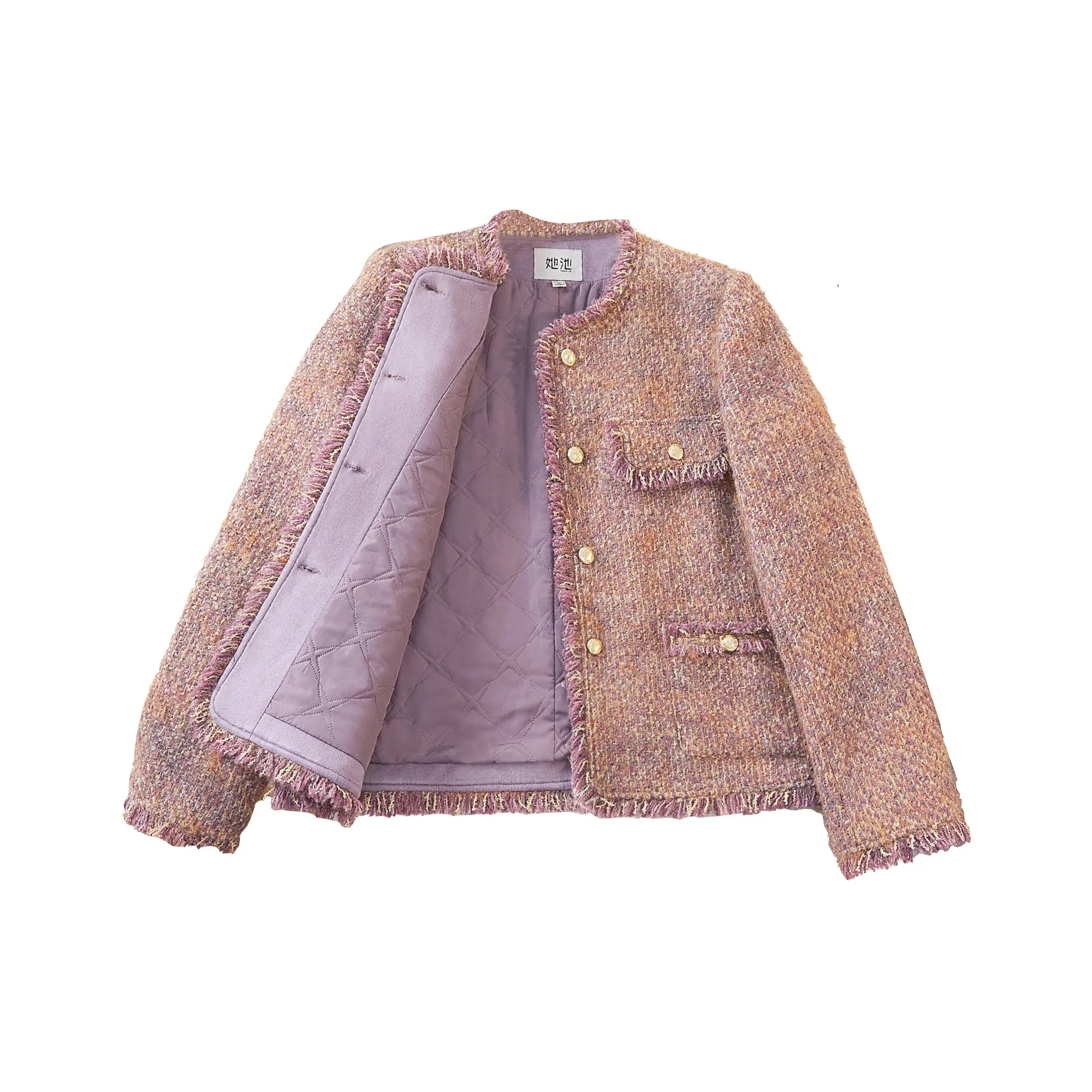 TOUCH Фиолетовый Женский пуховик