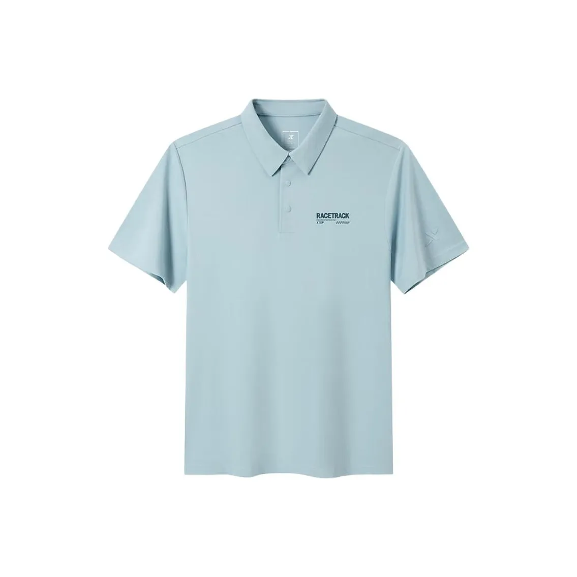 XTEP Бирюзовый Синий Мужская Поло