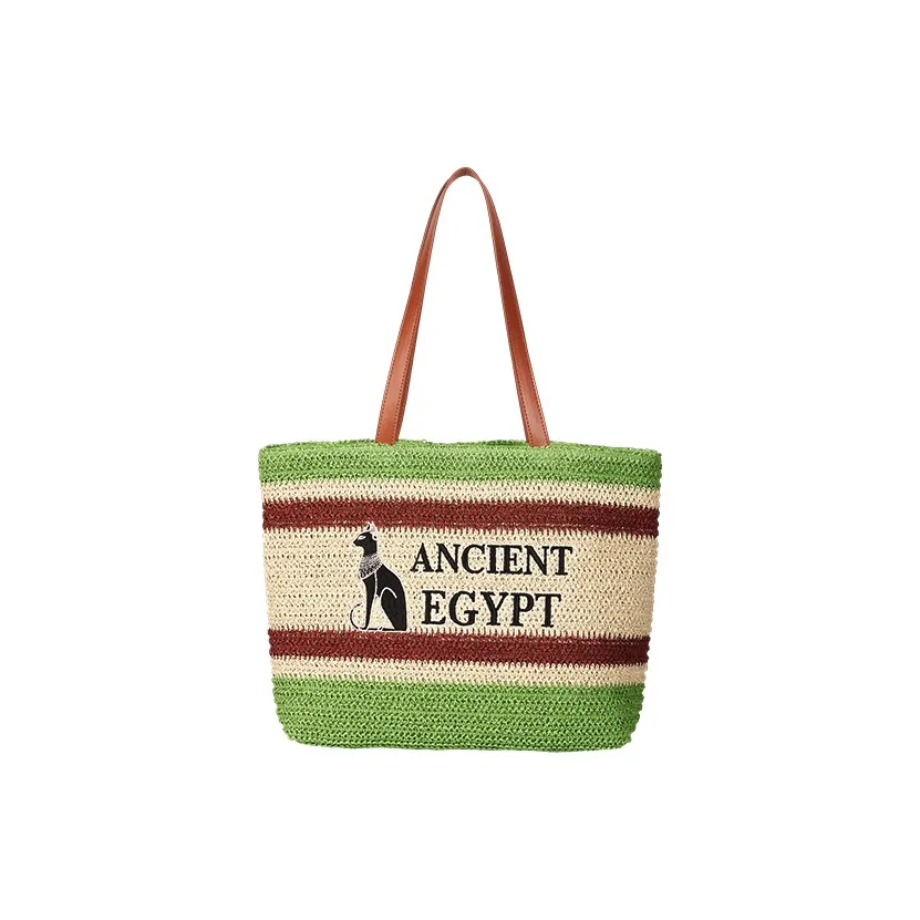 Британский музей Art Бумага Синтетическая кожа Сумка через плечо Женская Зеленая