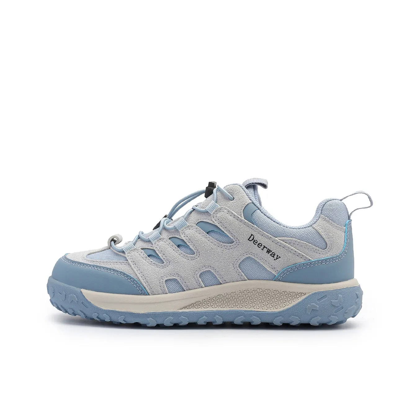 DEERWAY Высота Увеличивающая Водонепроницаемая Низкий Верх Повседневная Обувь Женская Синяя