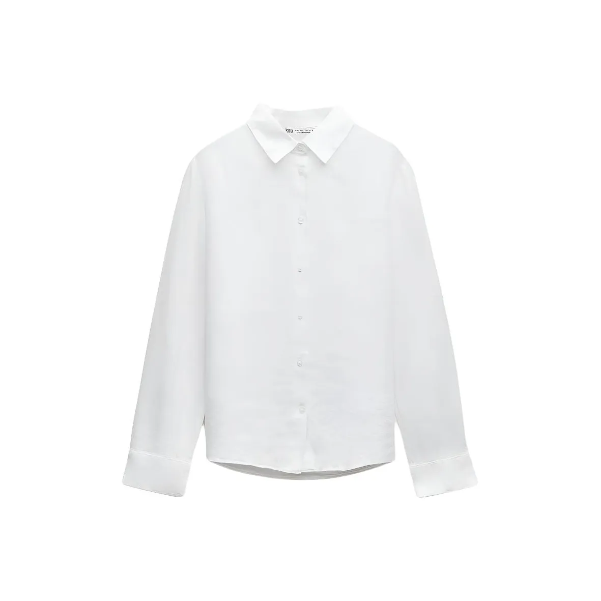 ZARA Shirt Women's Frosted White
