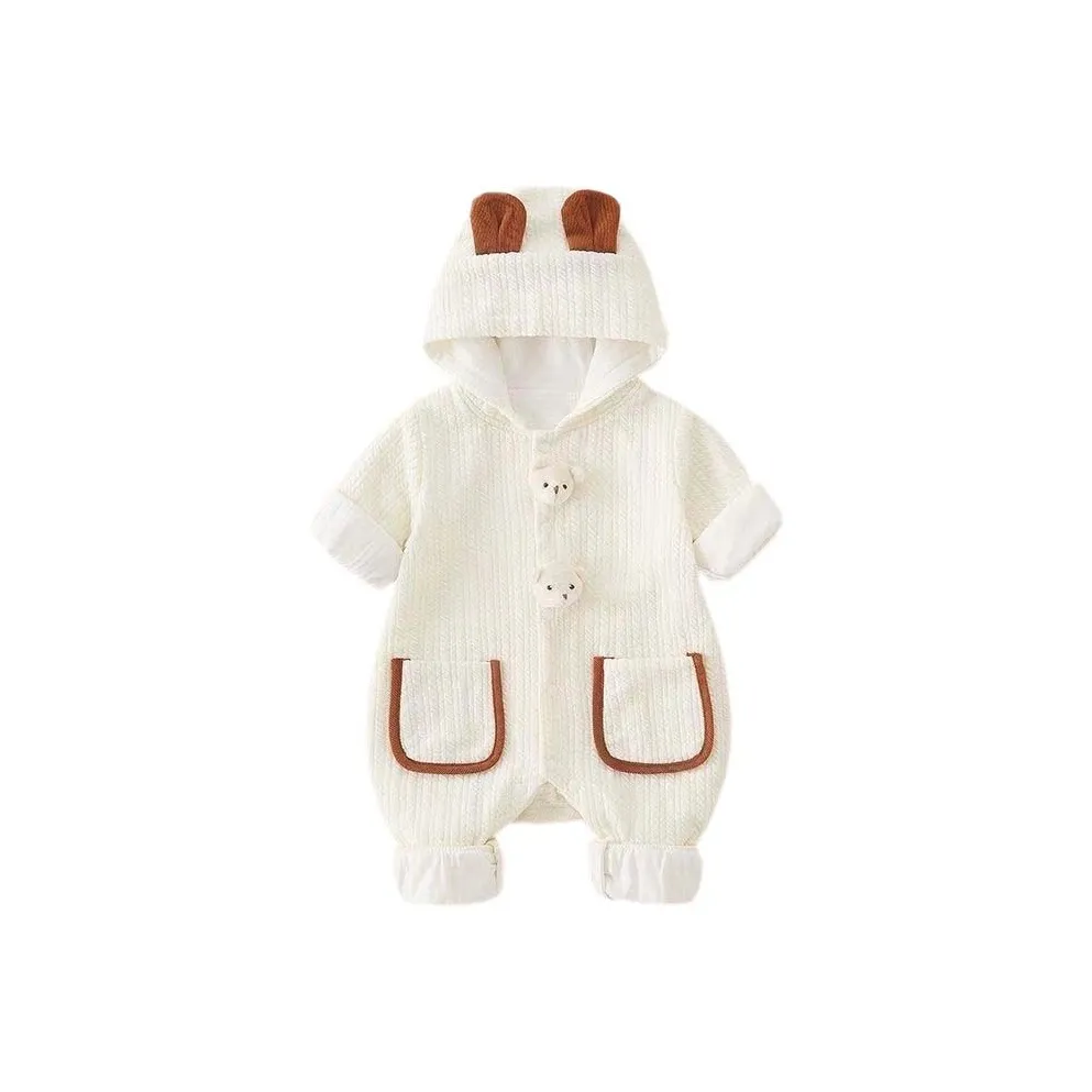 FrogPrince Бежевый Детский Комбинезон / Ползунки