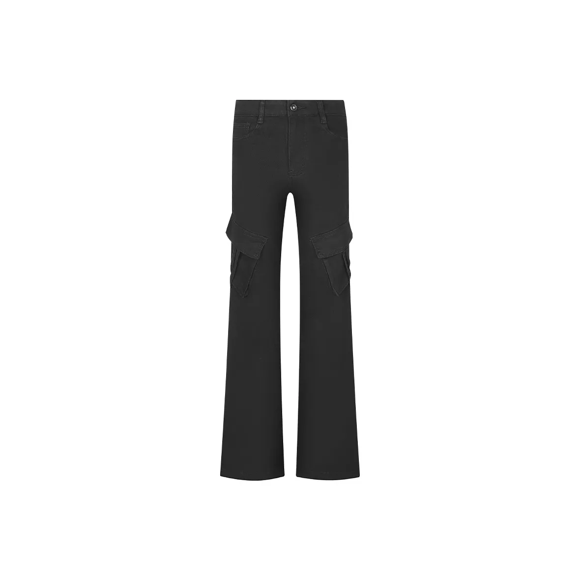 COOLALPACA Черные Унисекс Повседневные Штаны