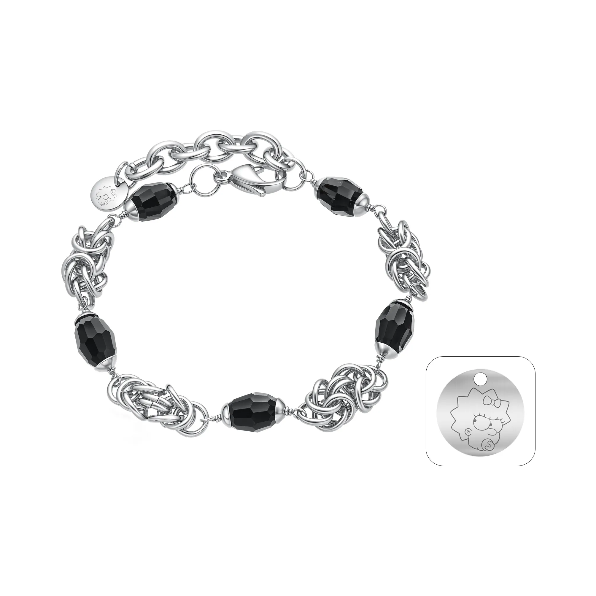 The Simpsons Титановые стальные браслеты унисекс