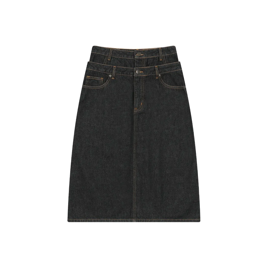 MostwantedLab Denim Long Skirt Women's