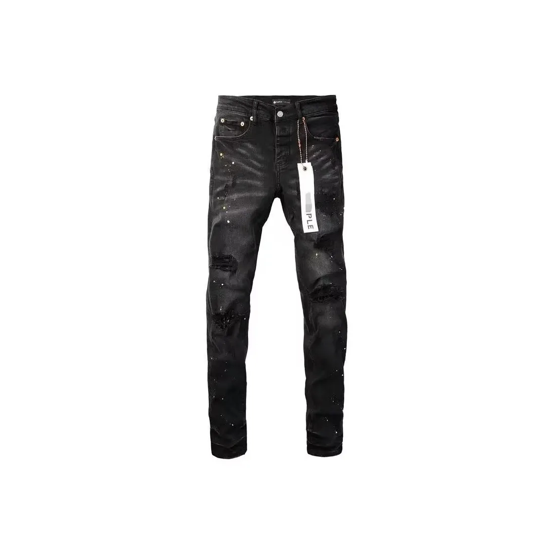 DJ.SPIRIT Черный Унисекс Джинсы