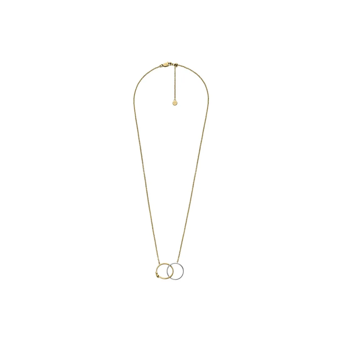 EMPORIO ARMANI Ожерелья из нержавеющей стали унисекс двухтонные