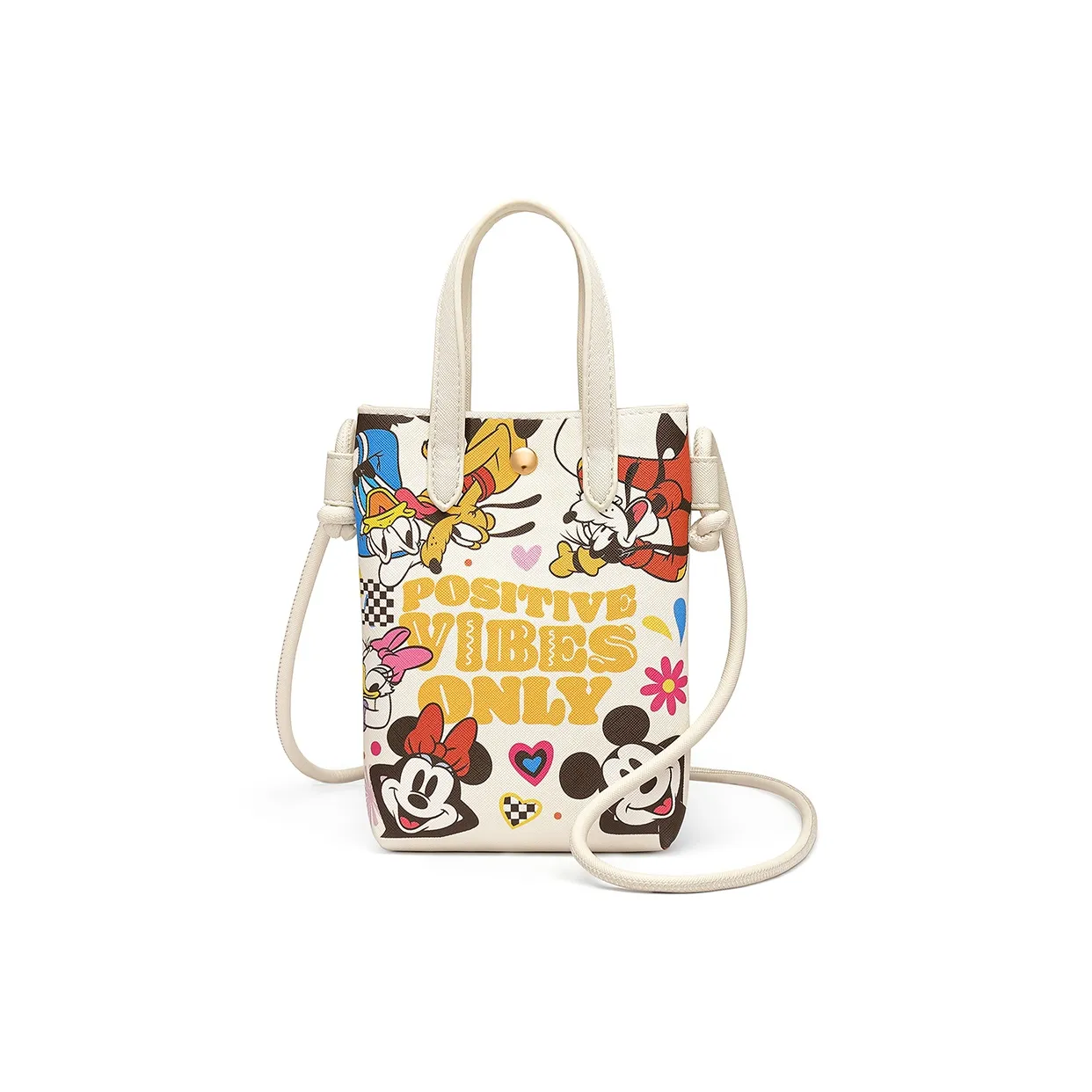 Disney Mickey Series PVC Сумка Женская Ecru